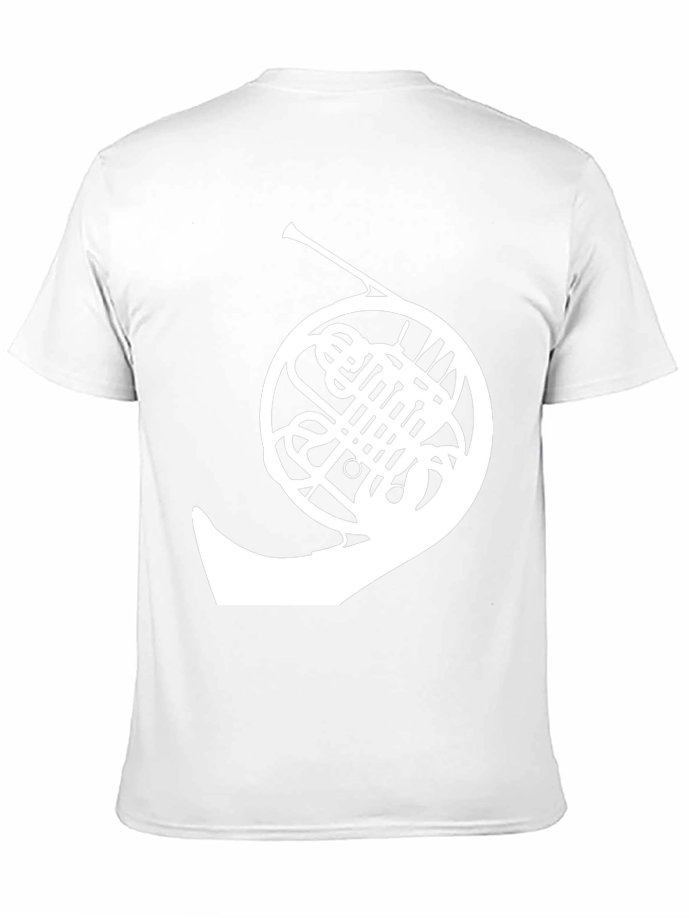 French Horn Graphic T-Shirt - Musician Tee