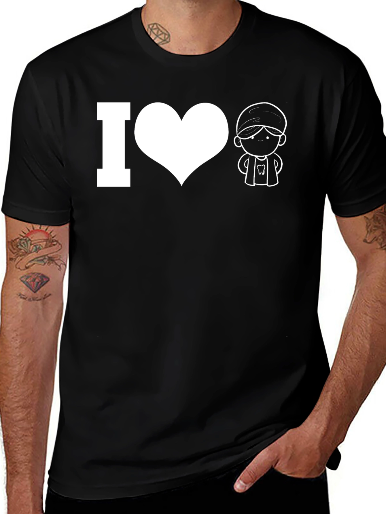 I Love My Dentist T-Shirt Funny Dentist Tee