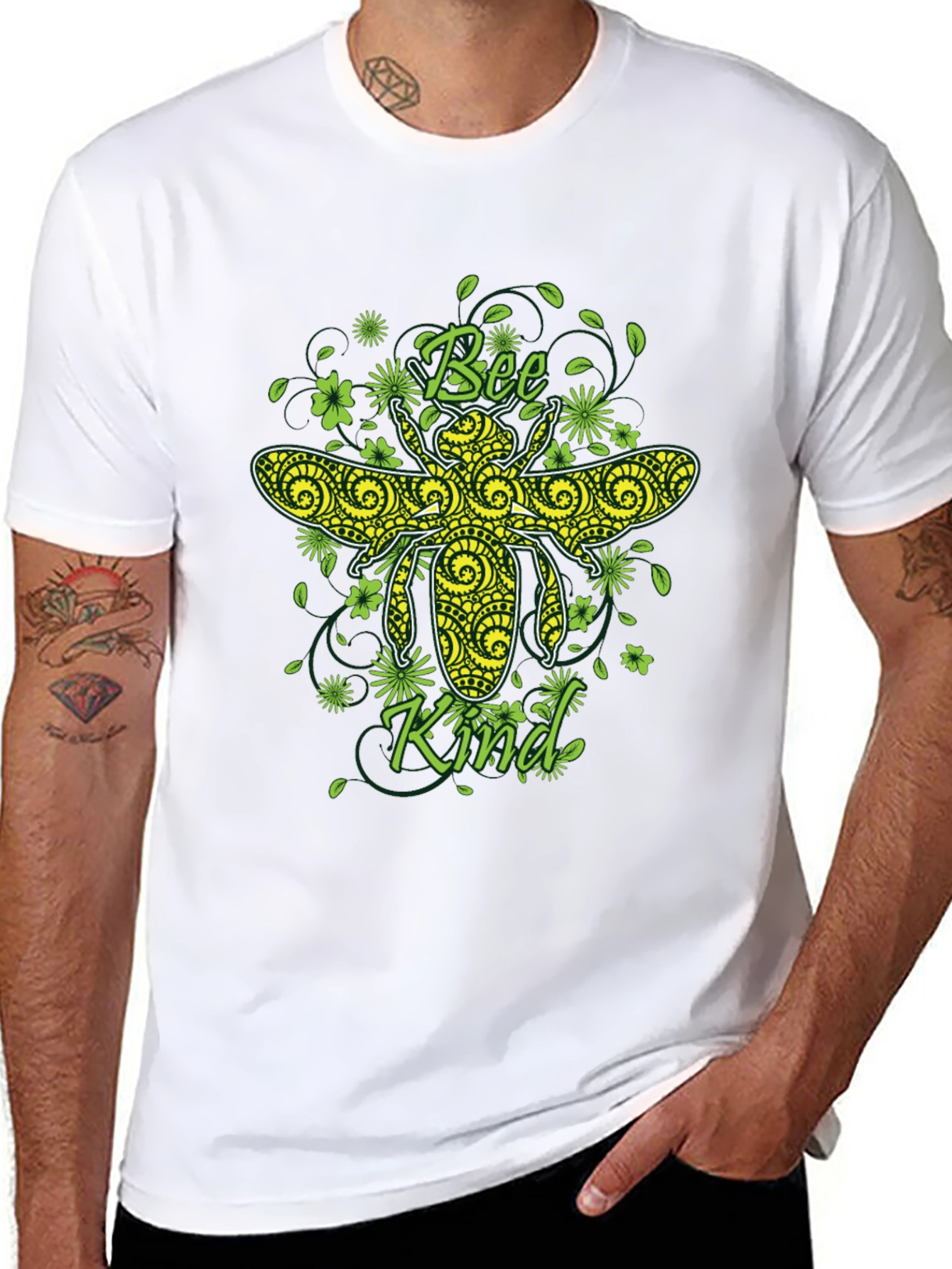 Bee Kind Graphic T-Shirt - Black