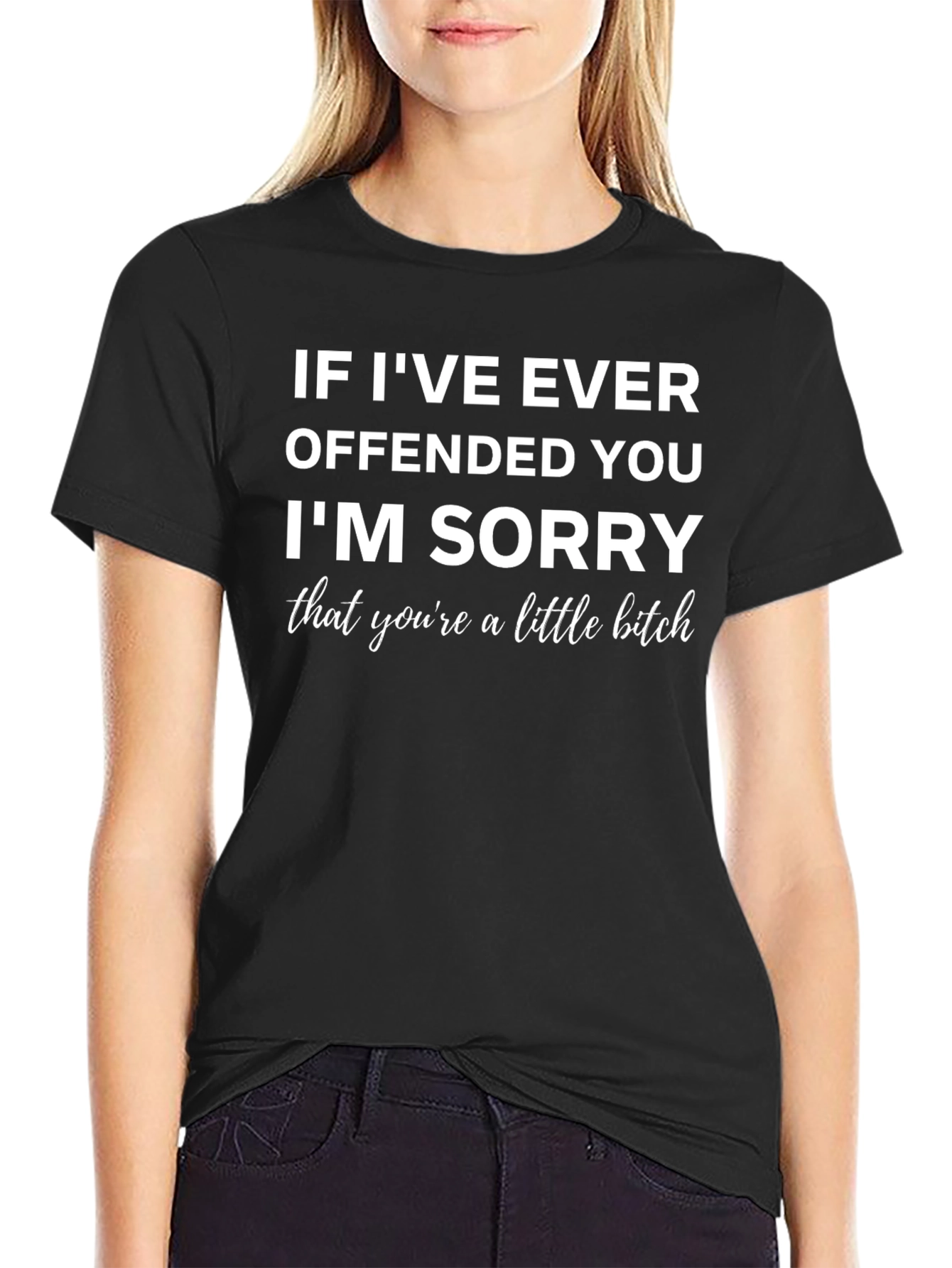 Offensive Humor Sarcastic Graphic T-Shirt