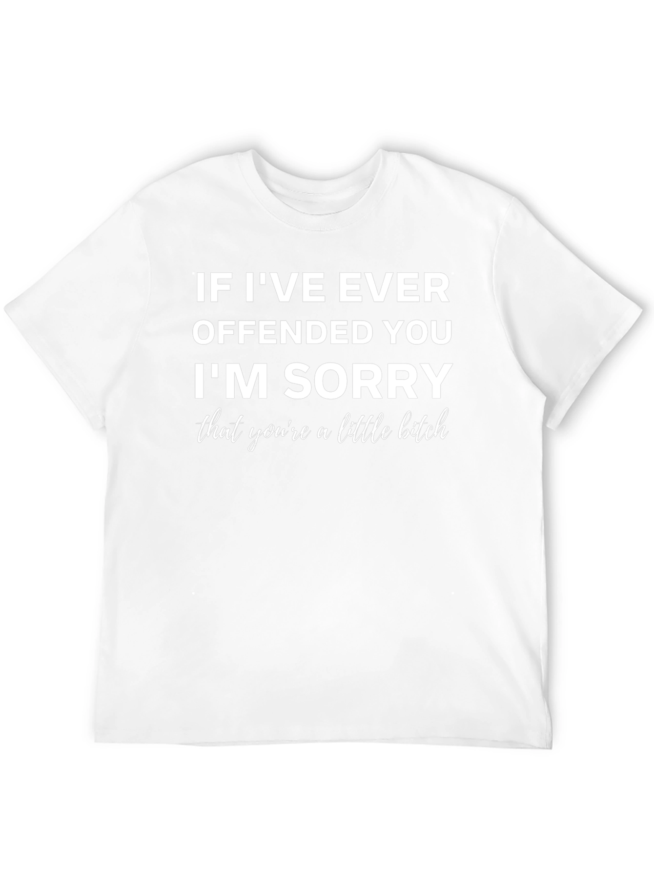 Offensive Humor Sarcastic Graphic T-Shirt
