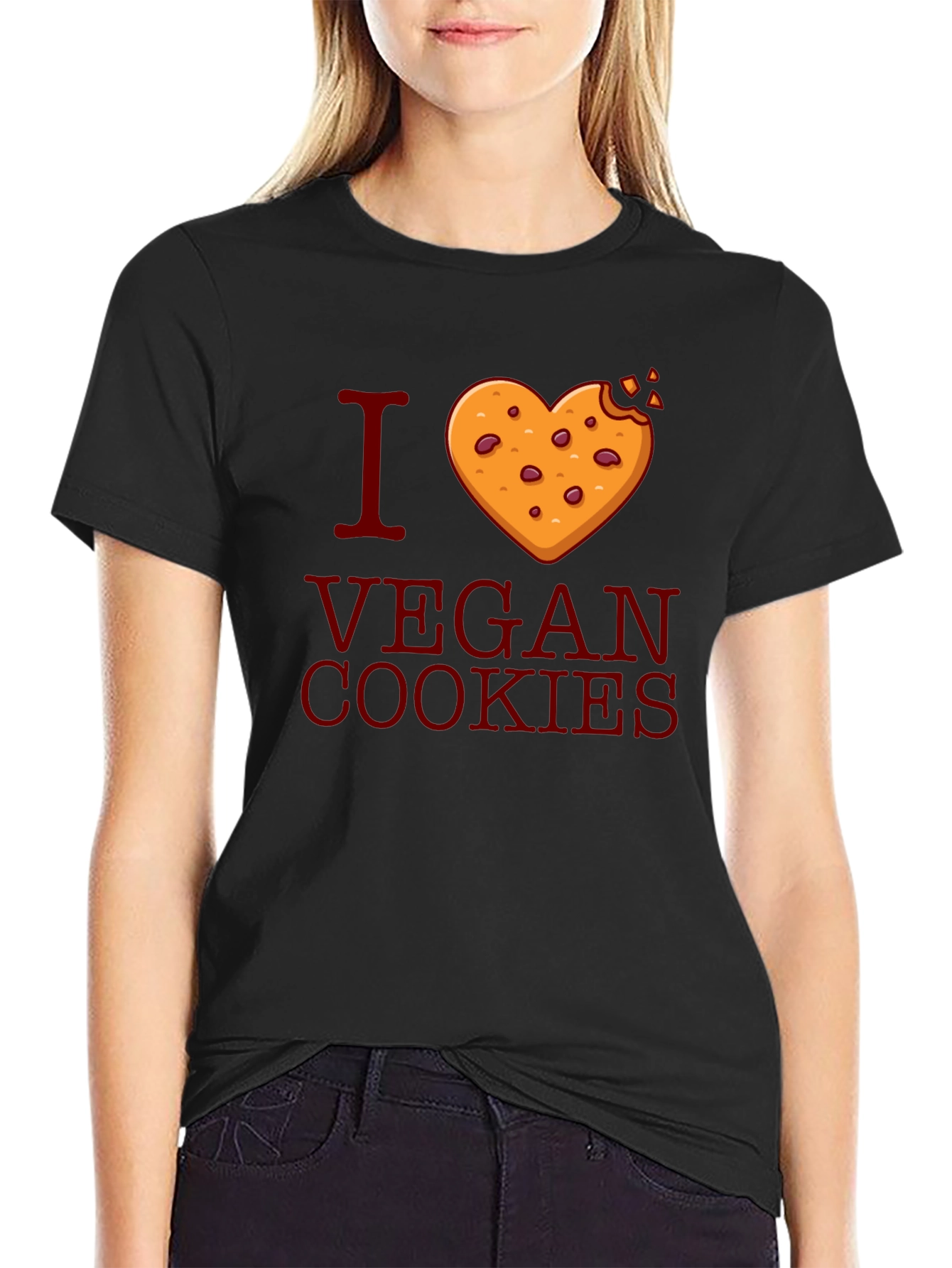 I Love Vegan Cookies T-Shirt
