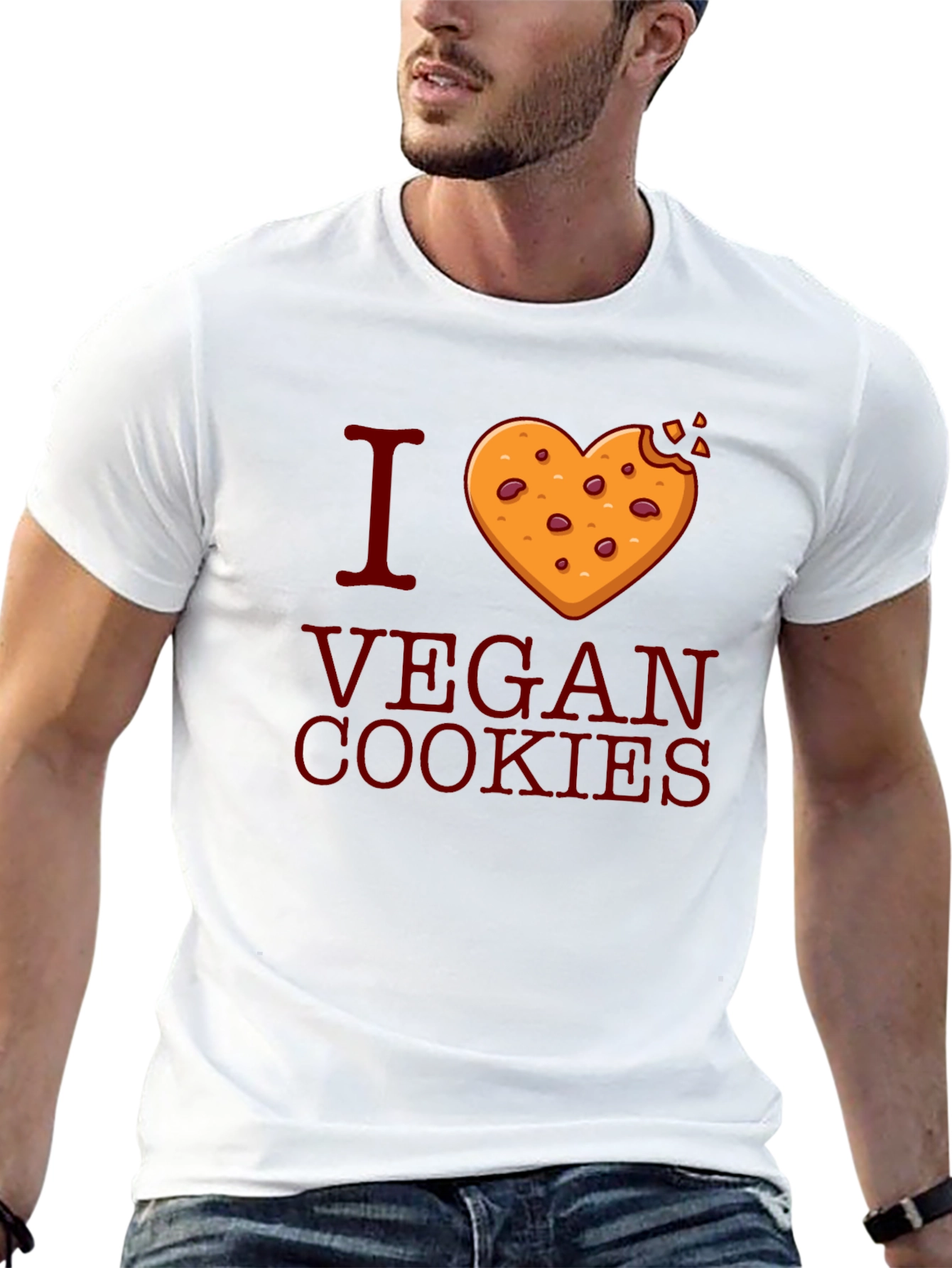 I Love Vegan Cookies T-Shirt