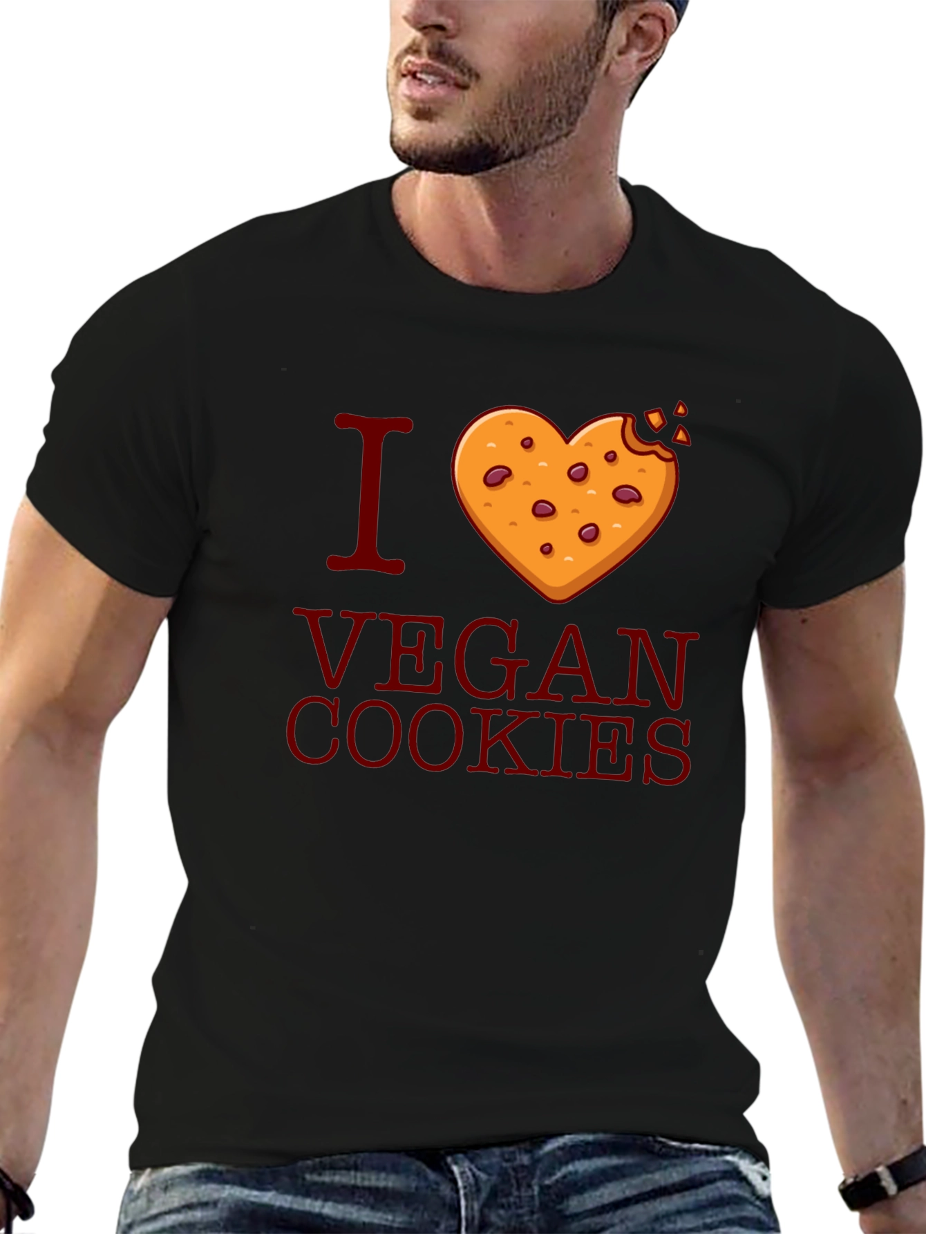 I Love Vegan Cookies T-Shirt