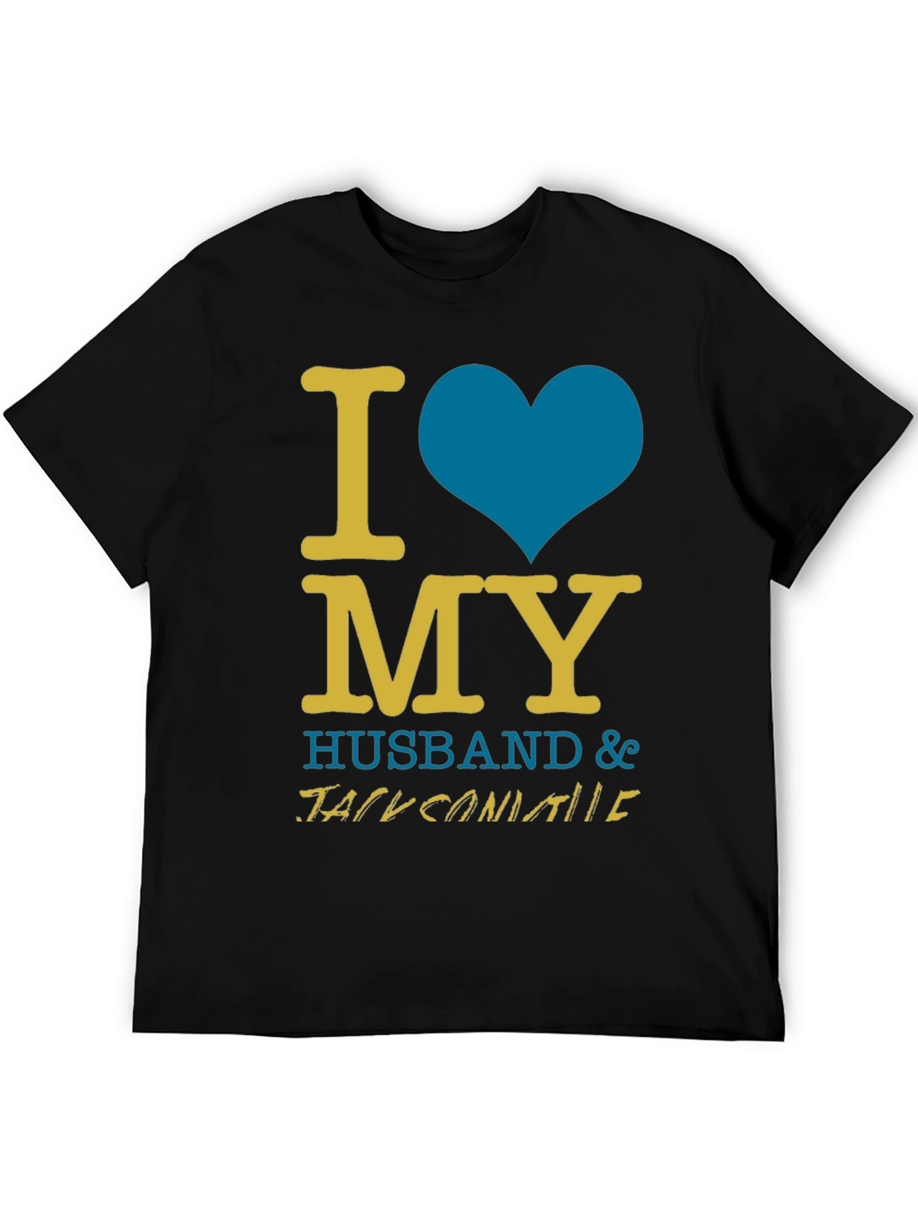 I Love My Husband & Jacksonville T-Shirt