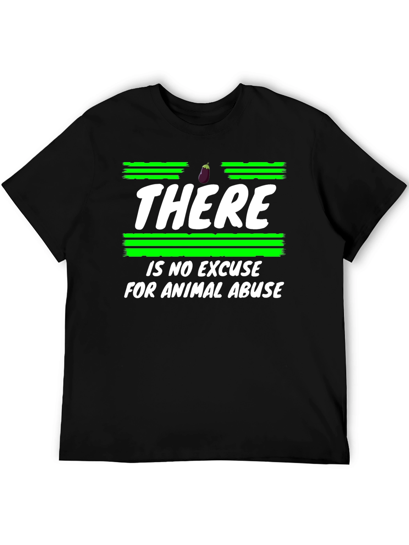 Animal Rights T-Shirt - No Excuse for Abuse