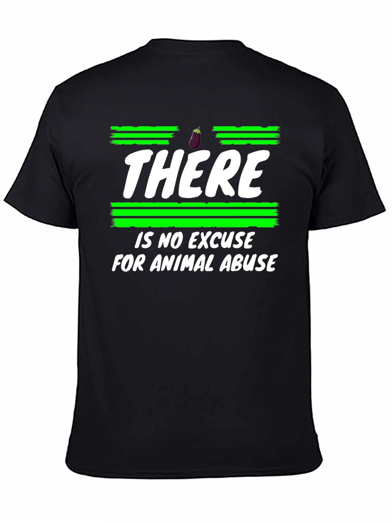 Animal Rights T-Shirt - No Excuse for Abuse