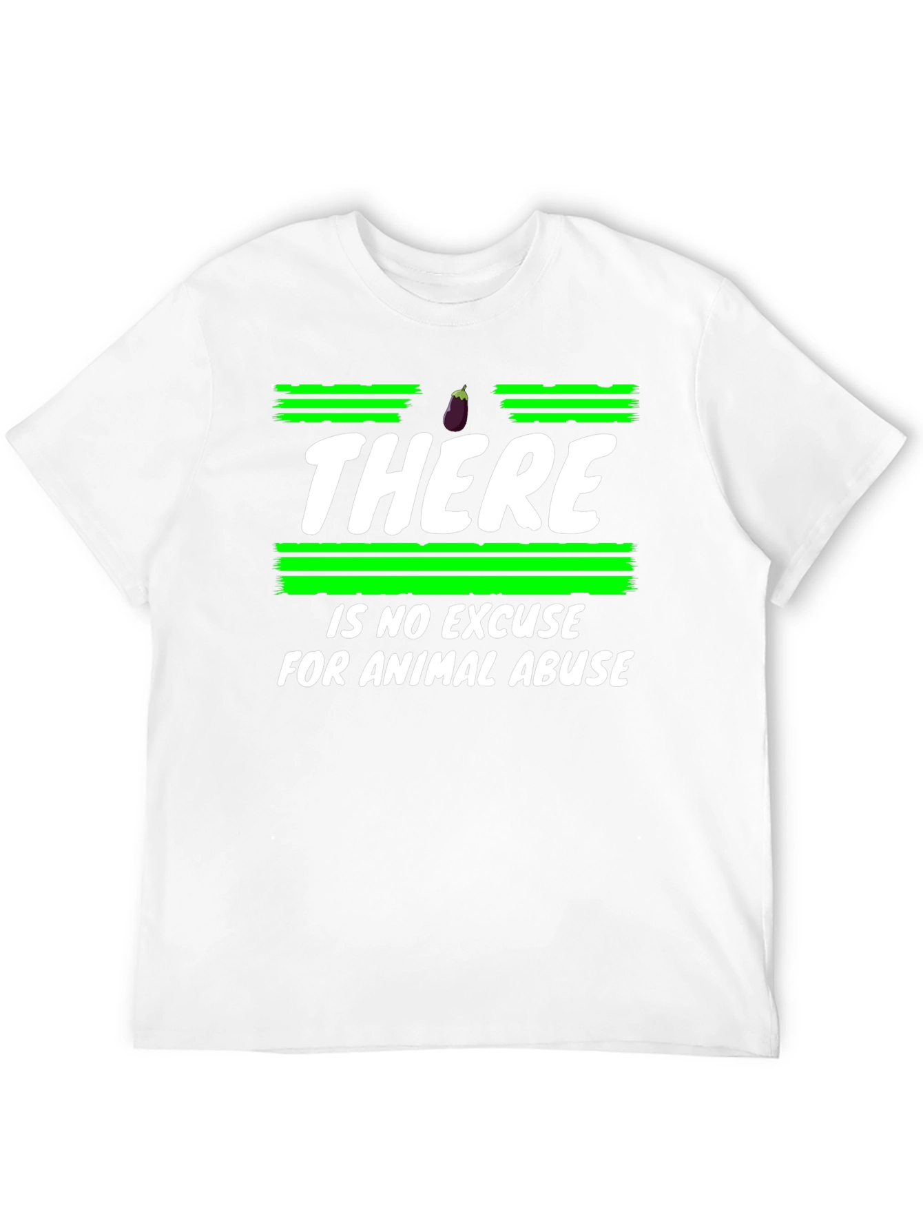 Animal Rights T-Shirt - No Excuse for Abuse