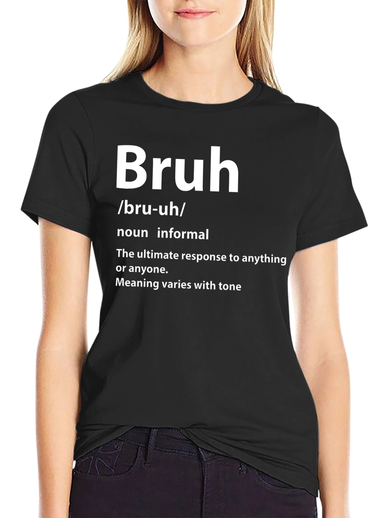Bruh Definition T-Shirt - Informal Noun