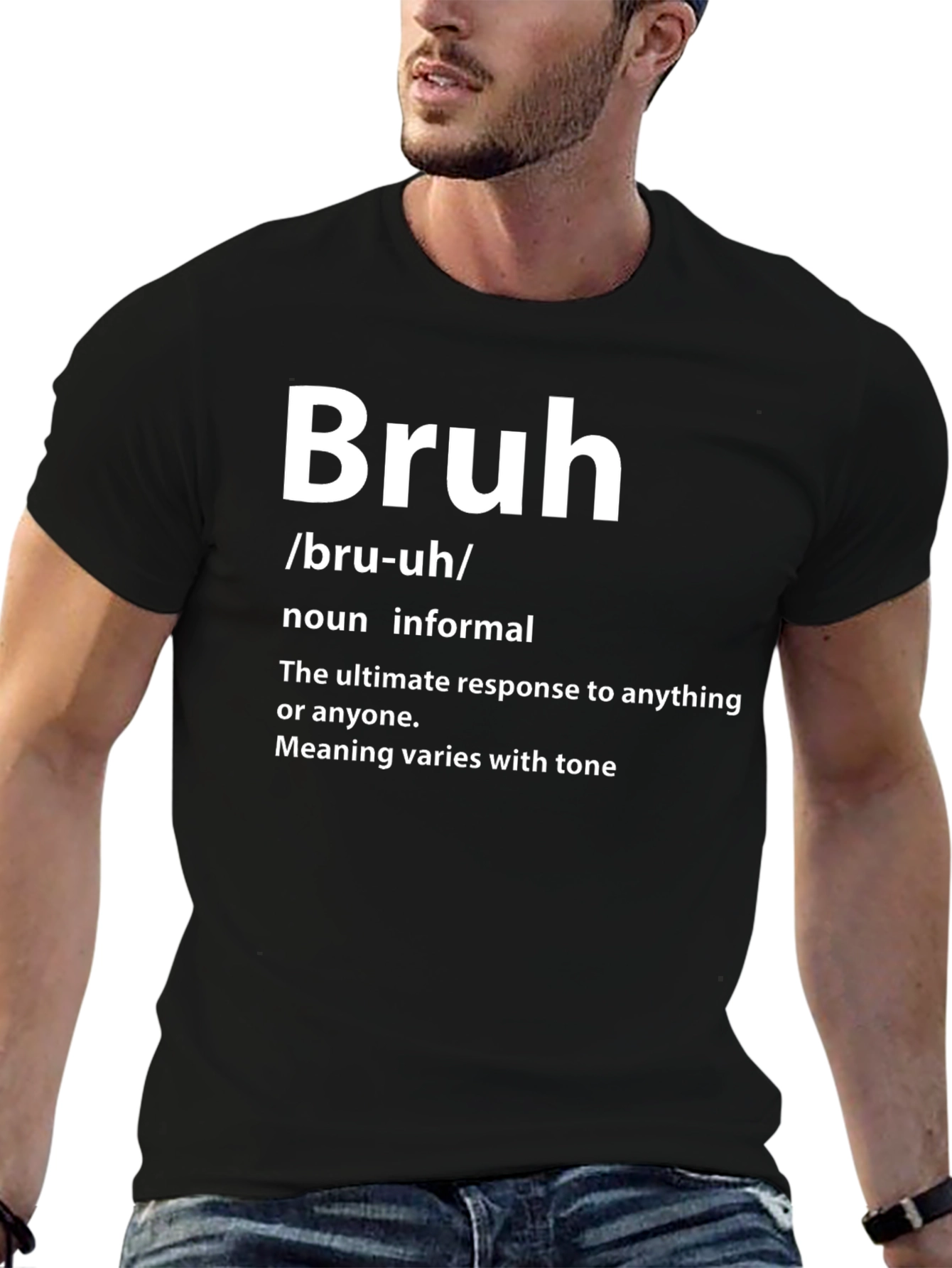 Bruh Definition T-Shirt - Informal Noun