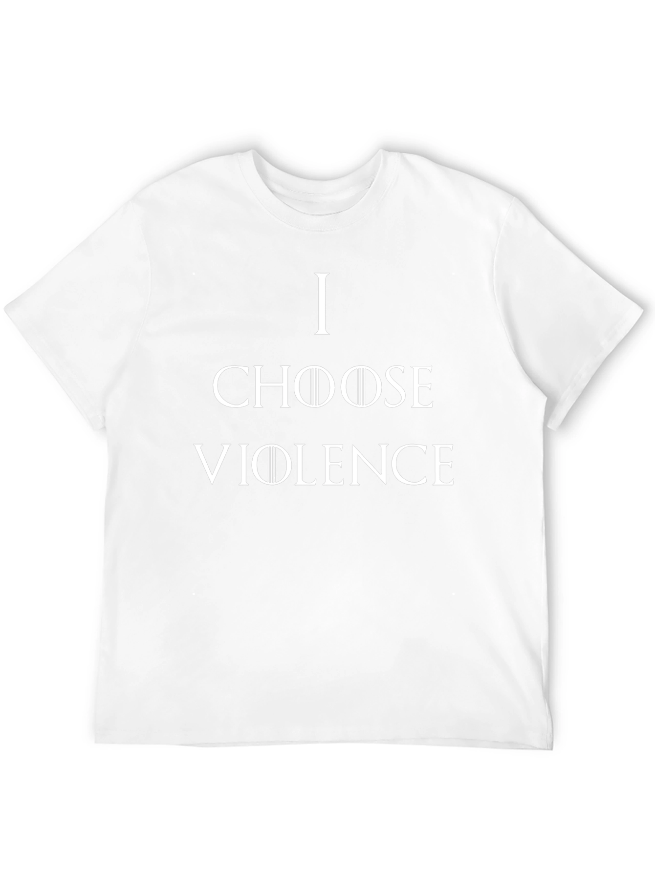 I Choose Violence Black T-Shirt