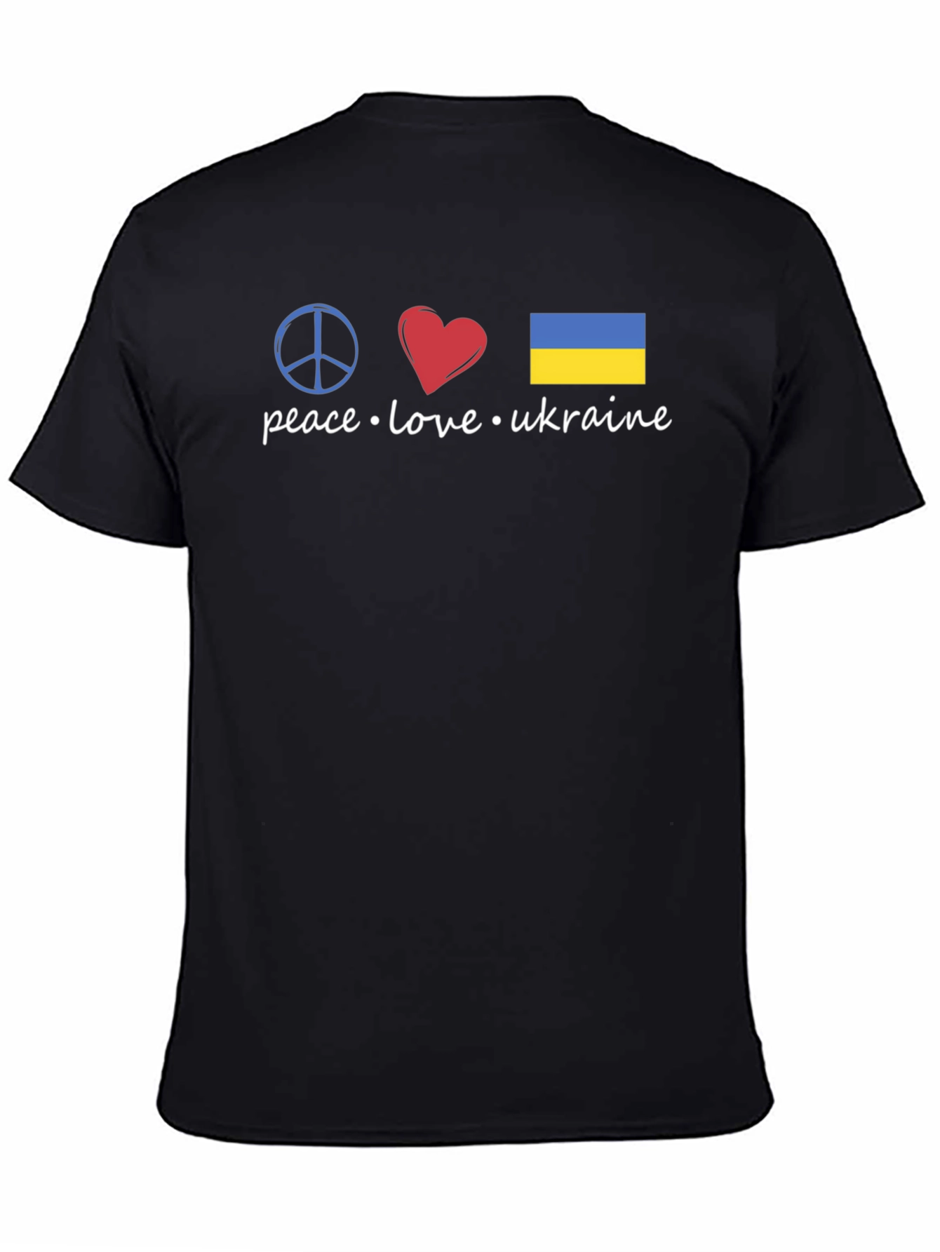 Peace Love Ukraine Graphic T-Shirt - Stylish Support