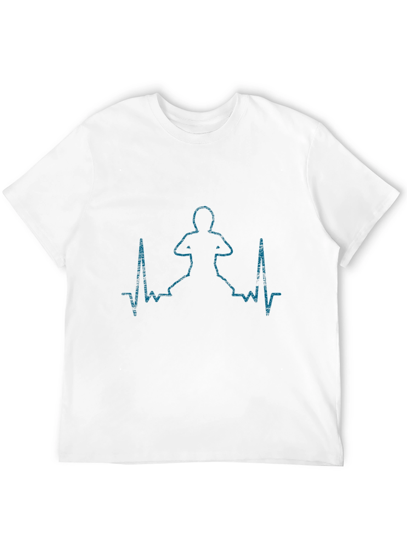 Yoga Heartbeat Tee - Meditate in Style