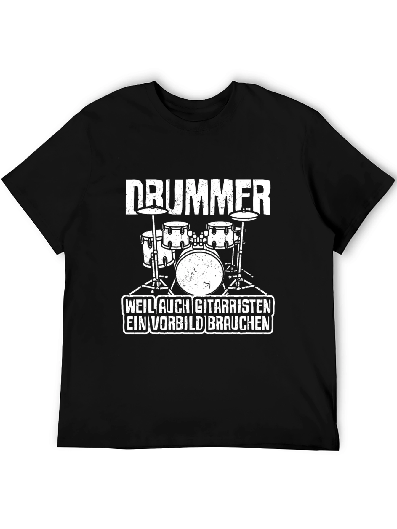 Drummer Graphic T-Shirt - Musician Novelty Tee