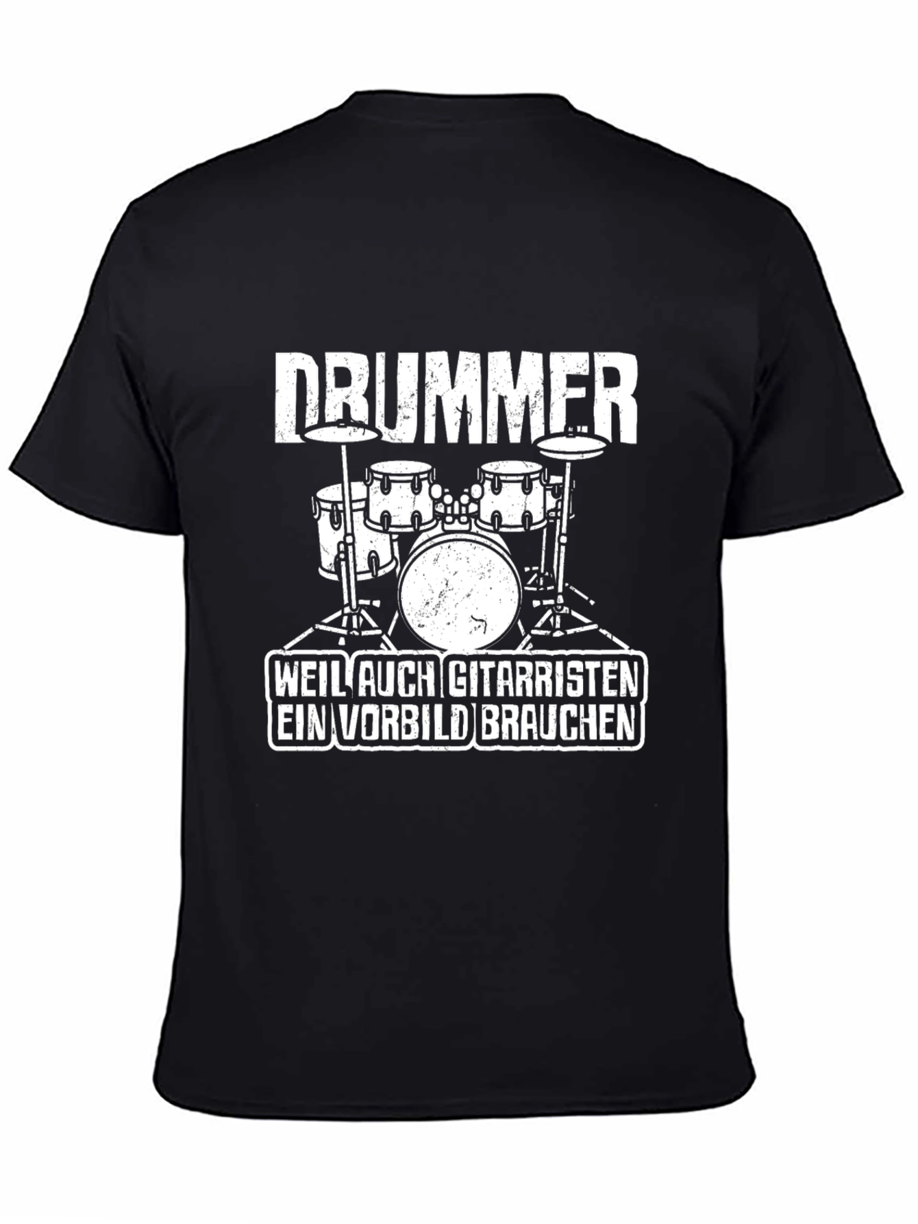 Drummer Graphic T-Shirt - Musician Novelty Tee