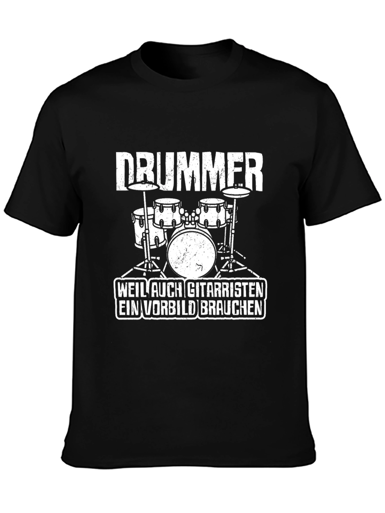 Drummer Graphic T-Shirt - Musician Novelty Tee