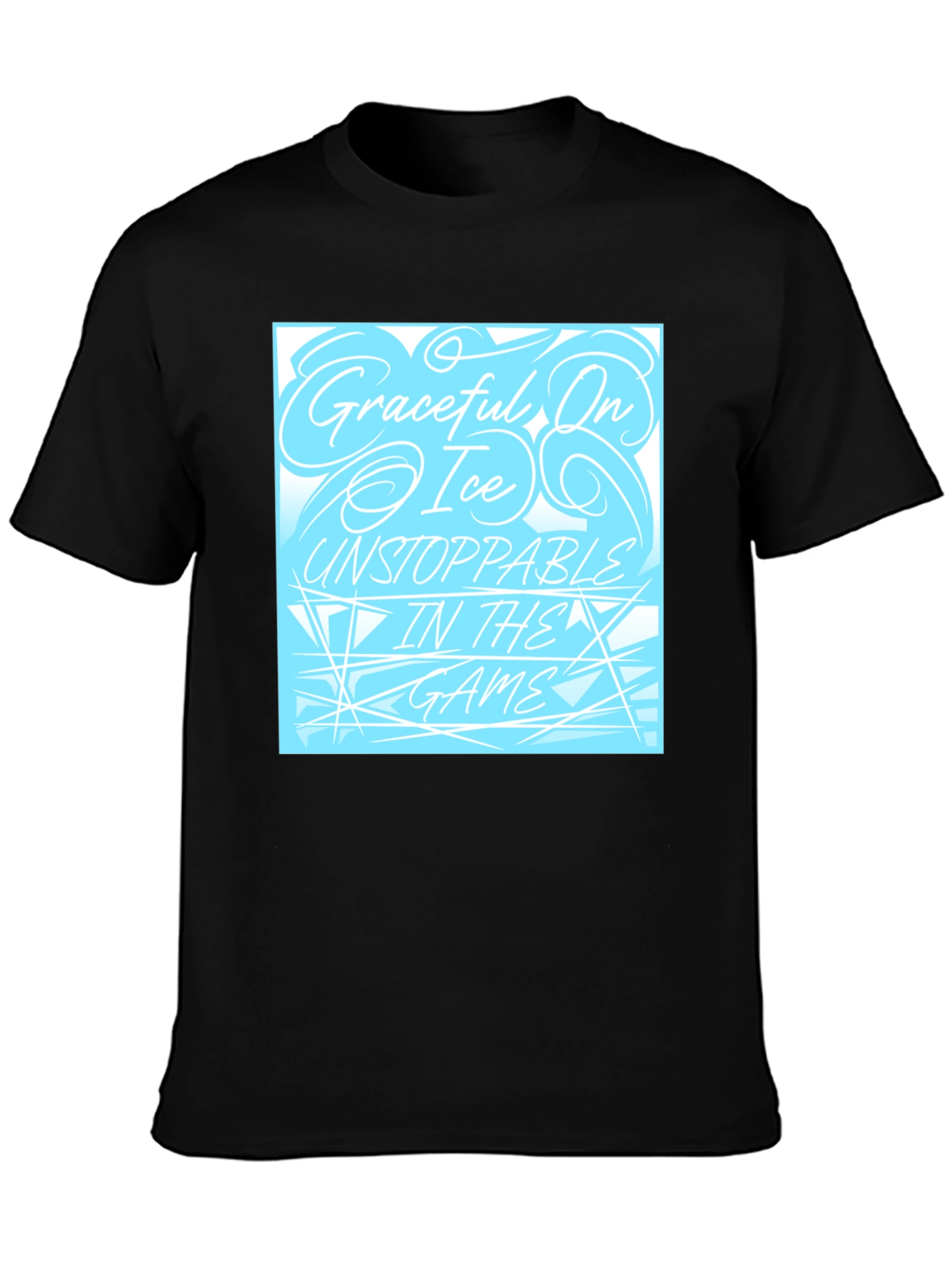 Graceful On Ice T-Shirt - Unstoppable Game Day Tee