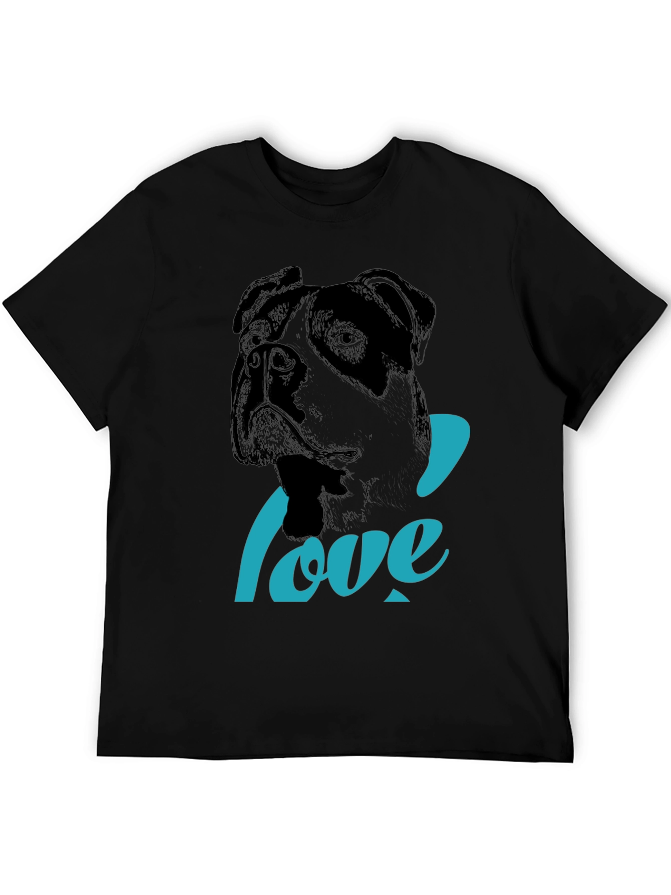 Dog Lover T-Shirt: Boxer Graphic Tee