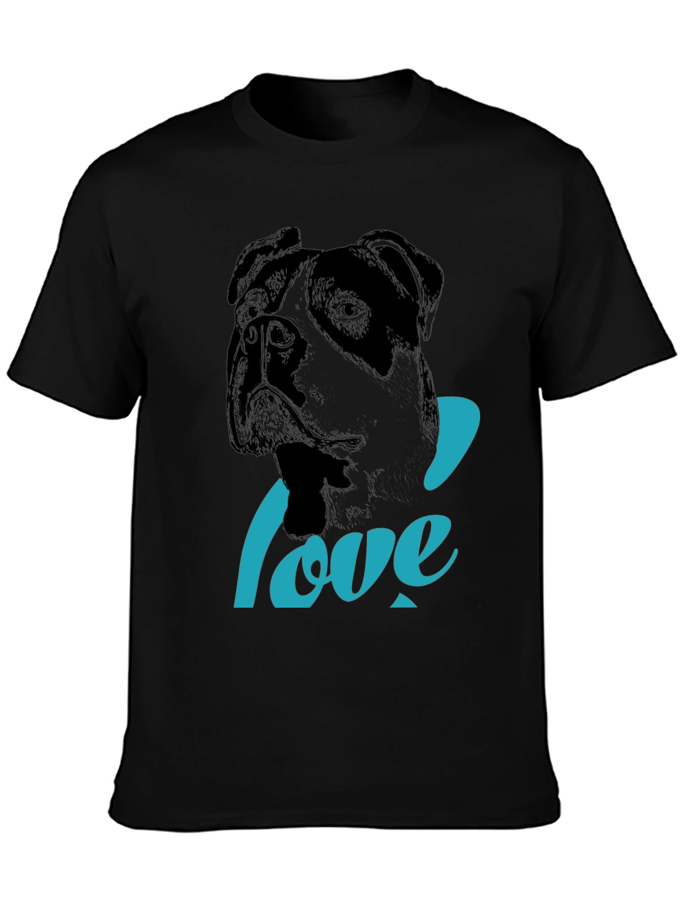 Dog Lover T-Shirt: Boxer Graphic Tee