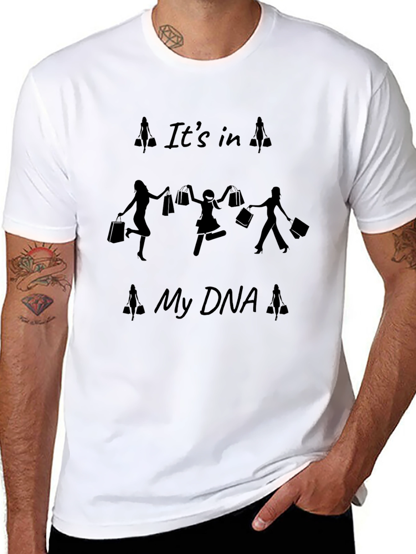 Its in My DNA Shopping T-Shirt