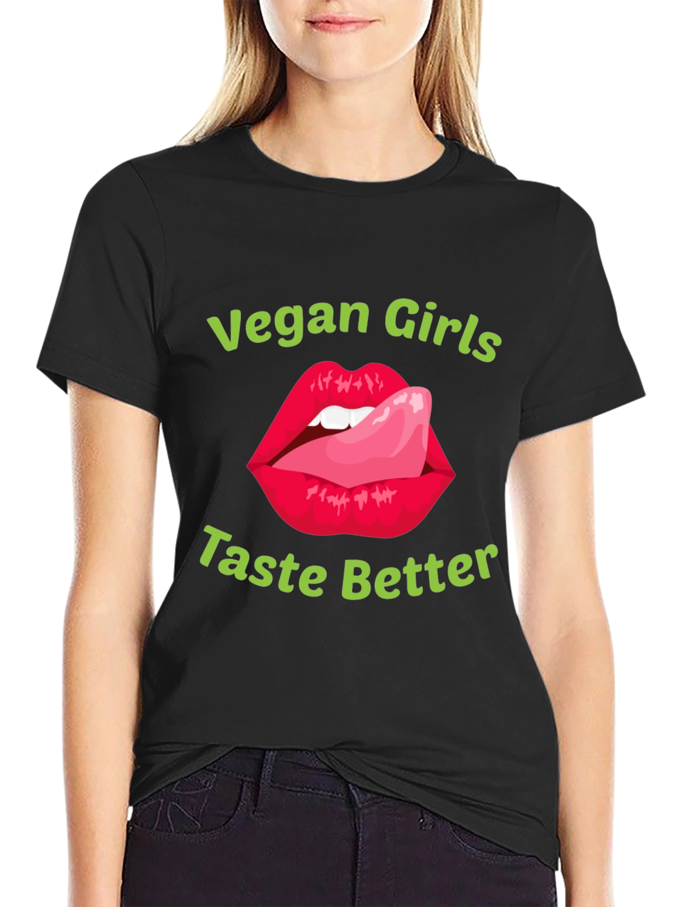 Vegan Girls Taste Better Graphic Tee