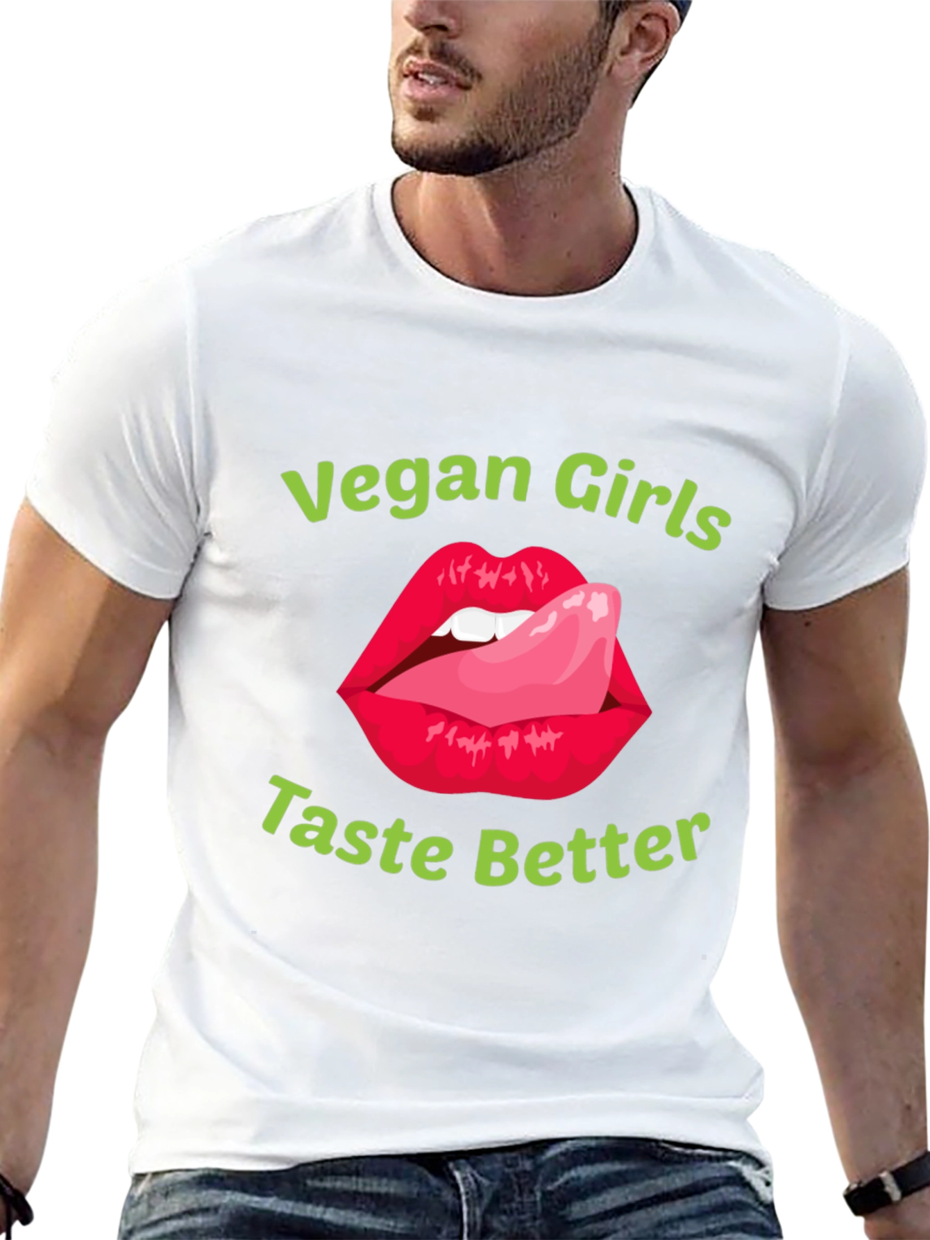 Vegan Girls Taste Better Graphic Tee