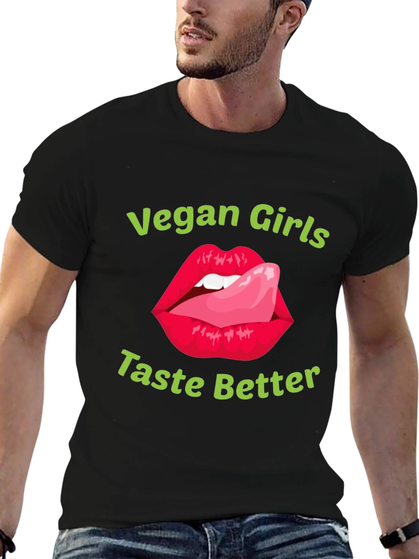 Vegan Girls Taste Better Graphic Tee