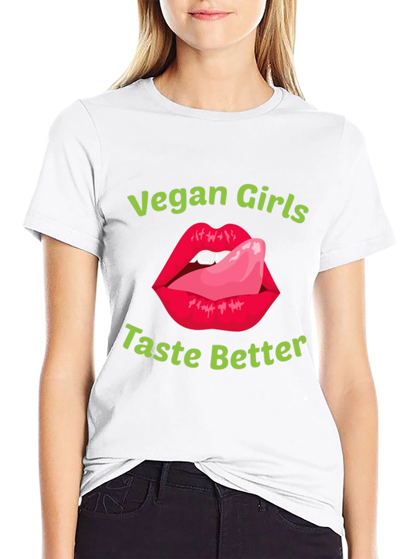 Vegan Girls Taste Better Graphic Tee