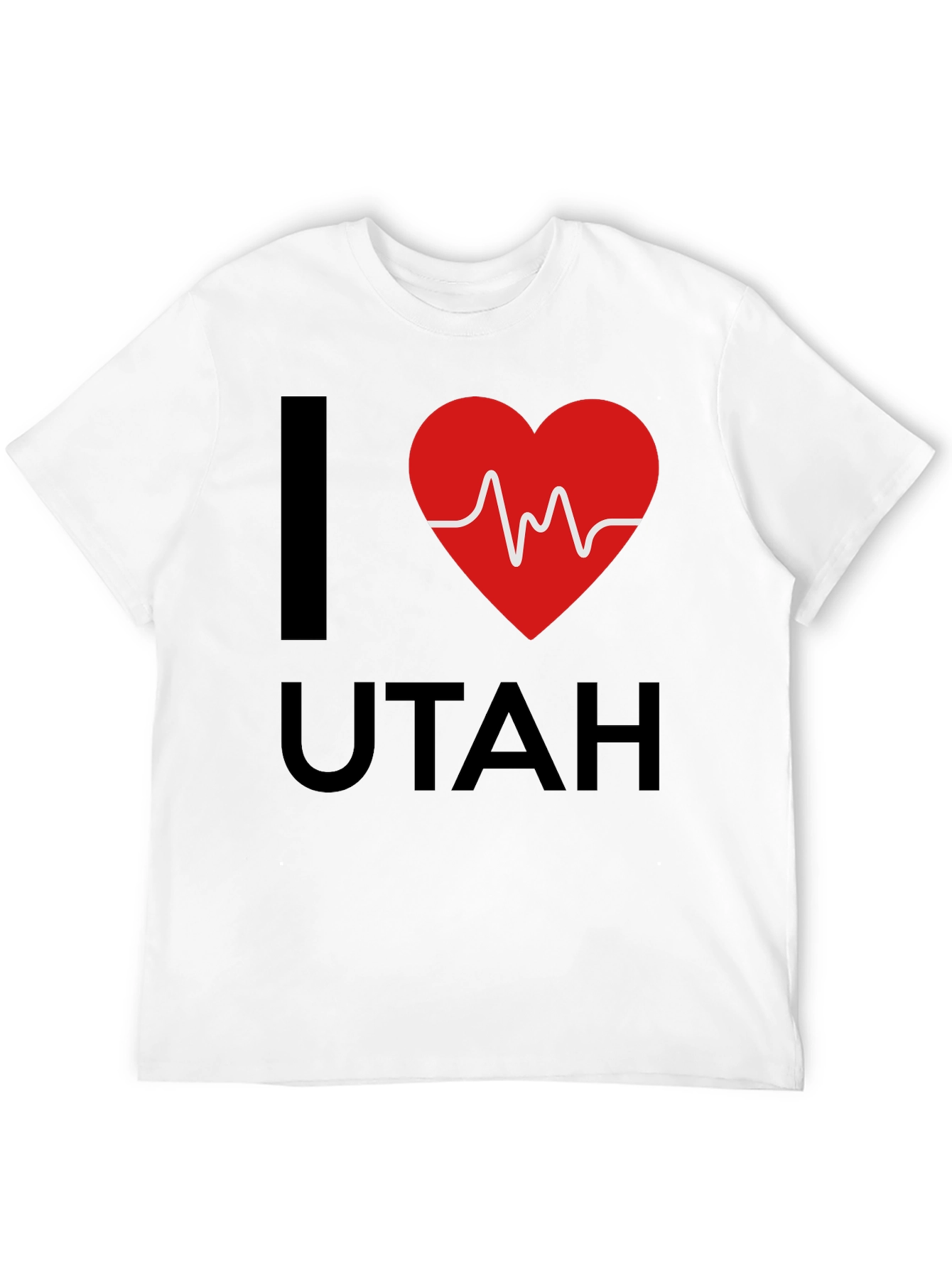 I Heart Utah T-Shirt - Graphic Novelty Tee