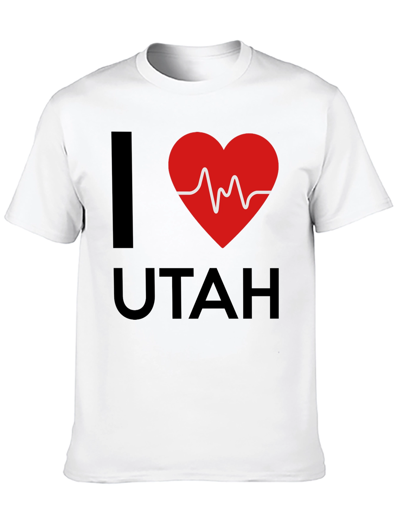 I Heart Utah T-Shirt - Graphic Novelty Tee