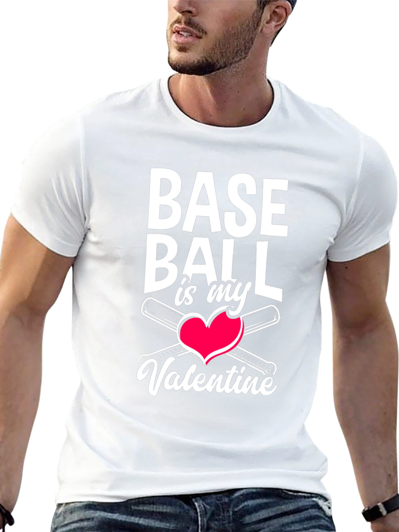 Baseball is My Valentine T-Shirt