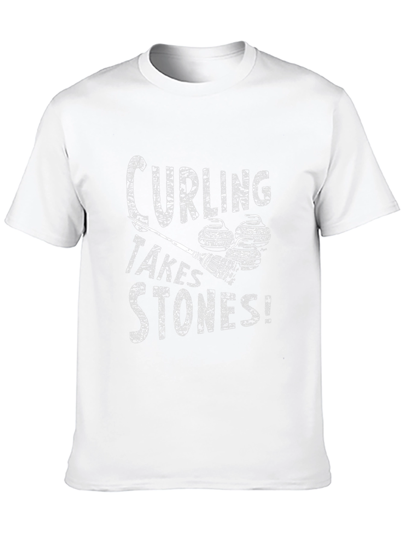 Curling Takes Stones! Graphic Tee