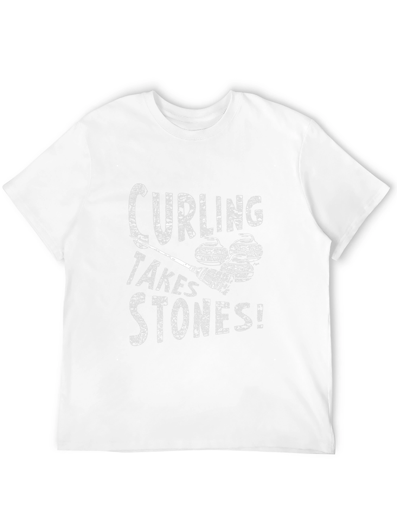 Curling Takes Stones! Graphic Tee
