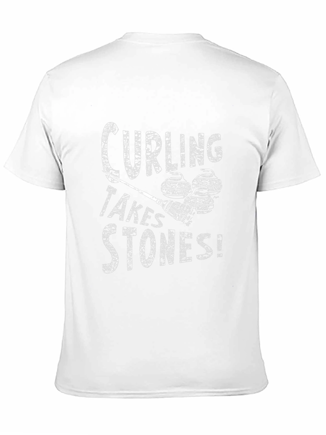 Curling Takes Stones! Graphic Tee