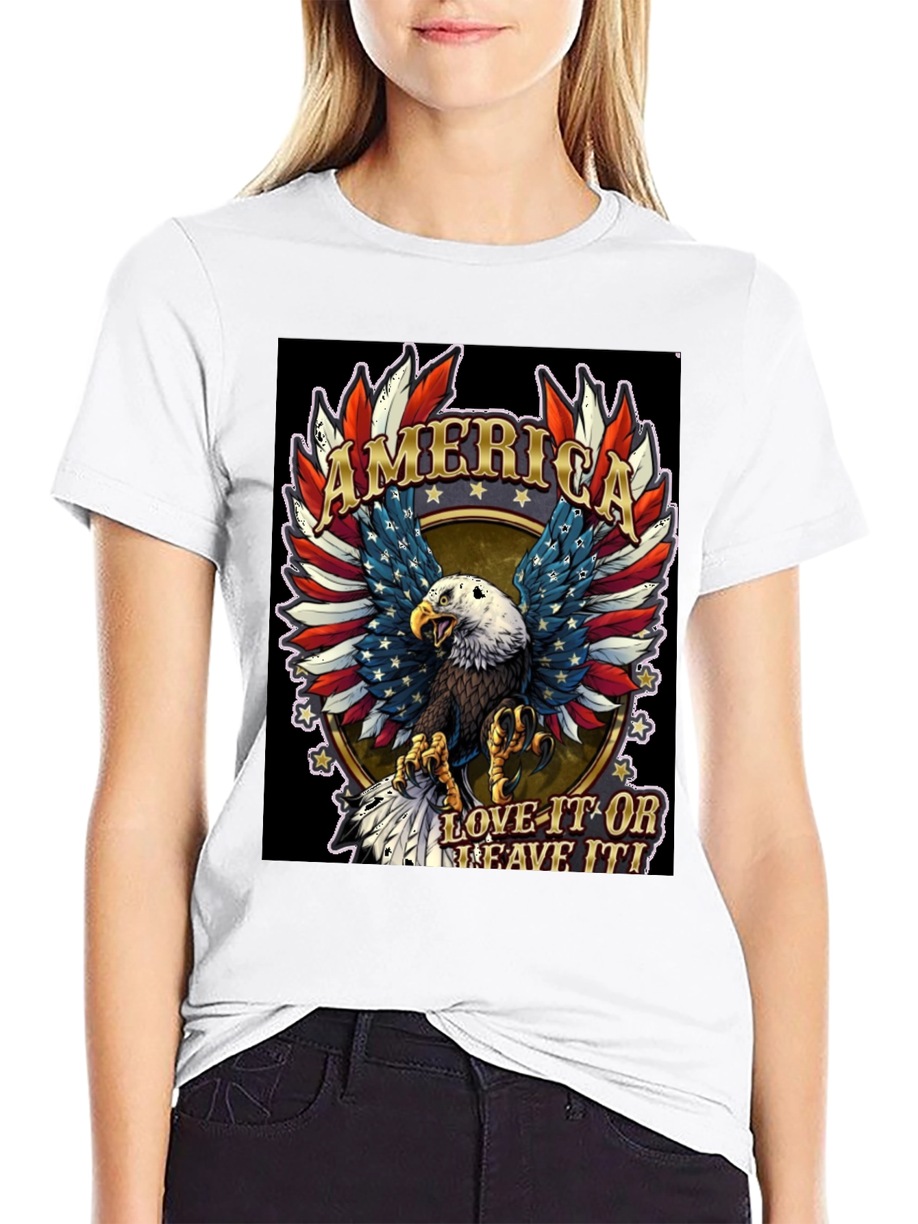American Eagle Patriotic T-Shirt