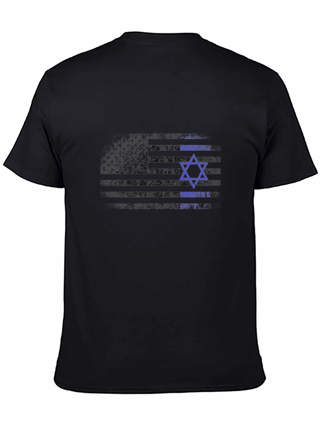 USA Israel Flag Graphic T-Shirt
