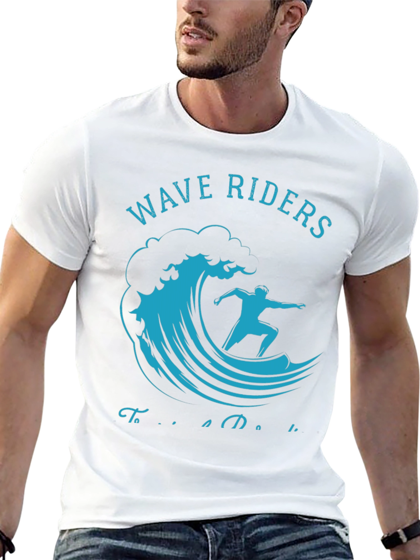 Wave Riders Graphic Tee - Surfing T-Shirt