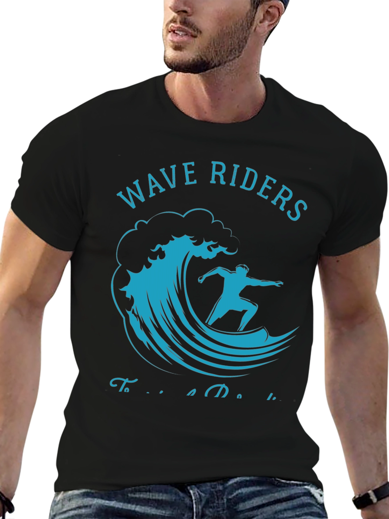 Wave Riders Graphic Tee - Surfing T-Shirt