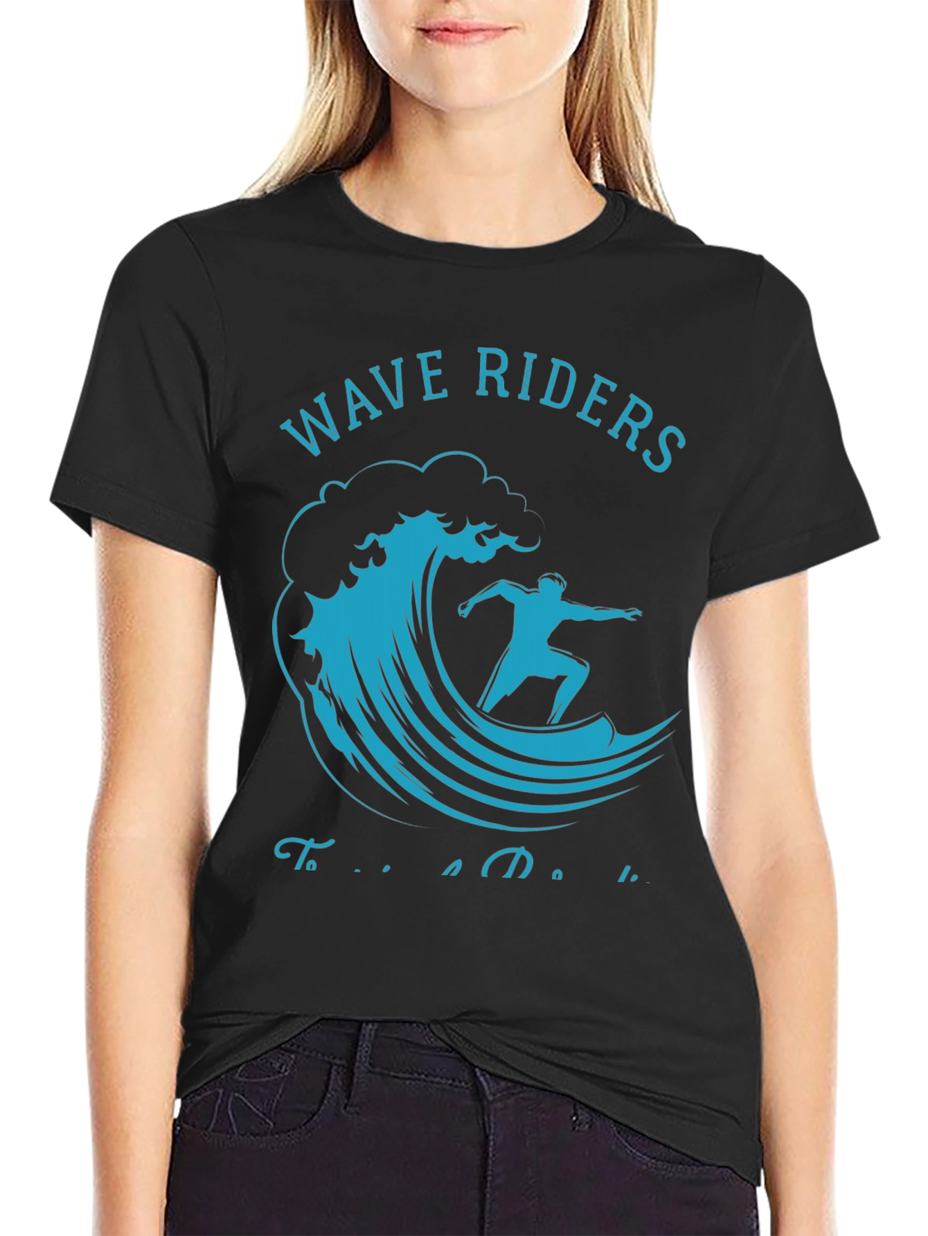 Wave Riders Graphic Tee - Surfing T-Shirt