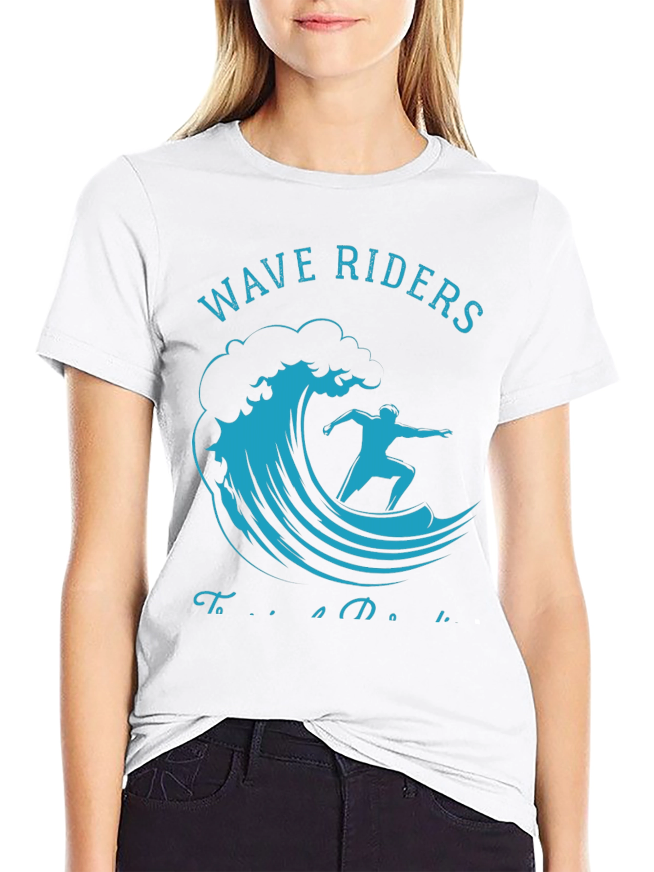 Wave Riders Graphic Tee - Surfing T-Shirt