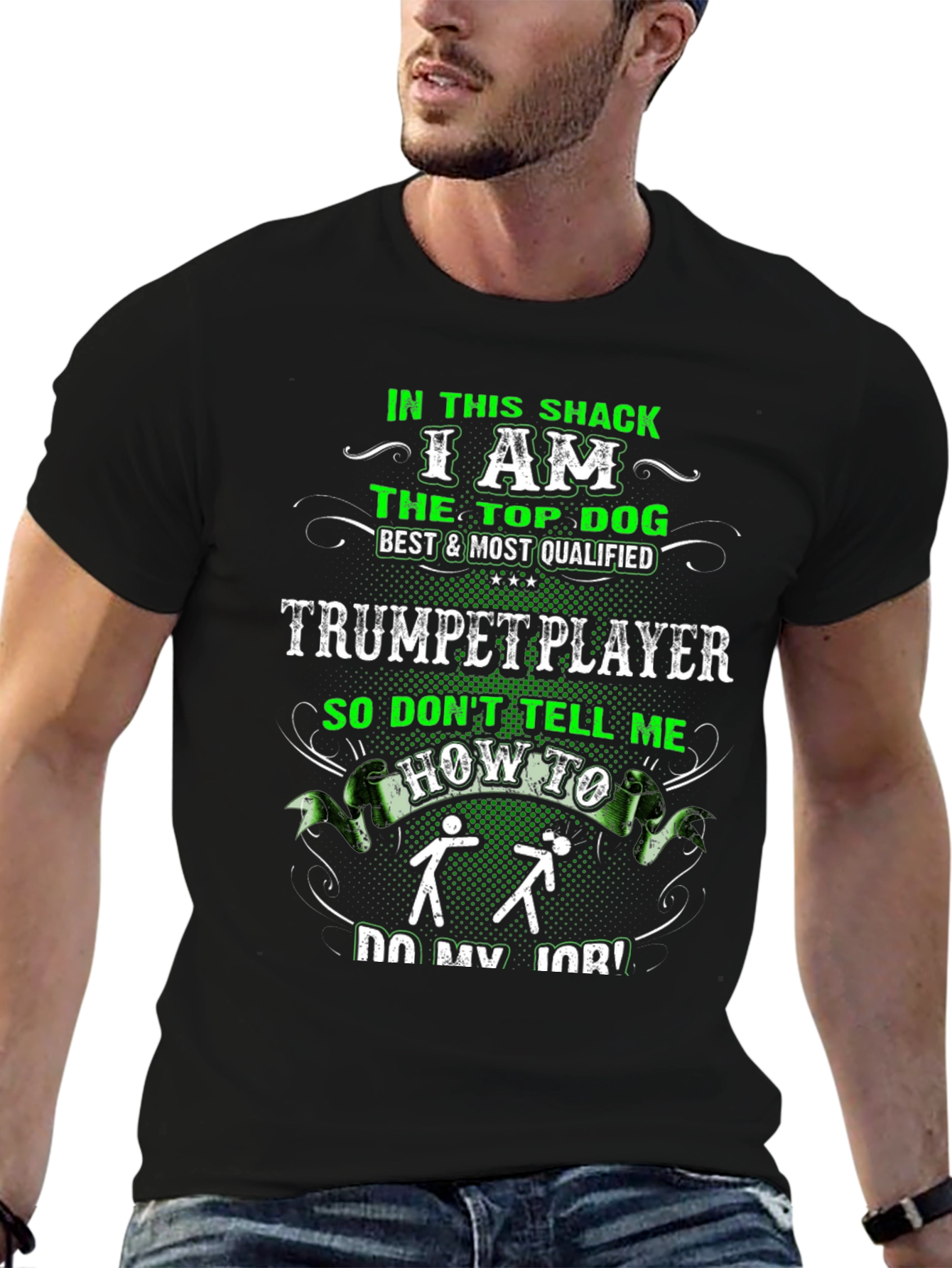 In This Shack Trumpet Player T-Shirt