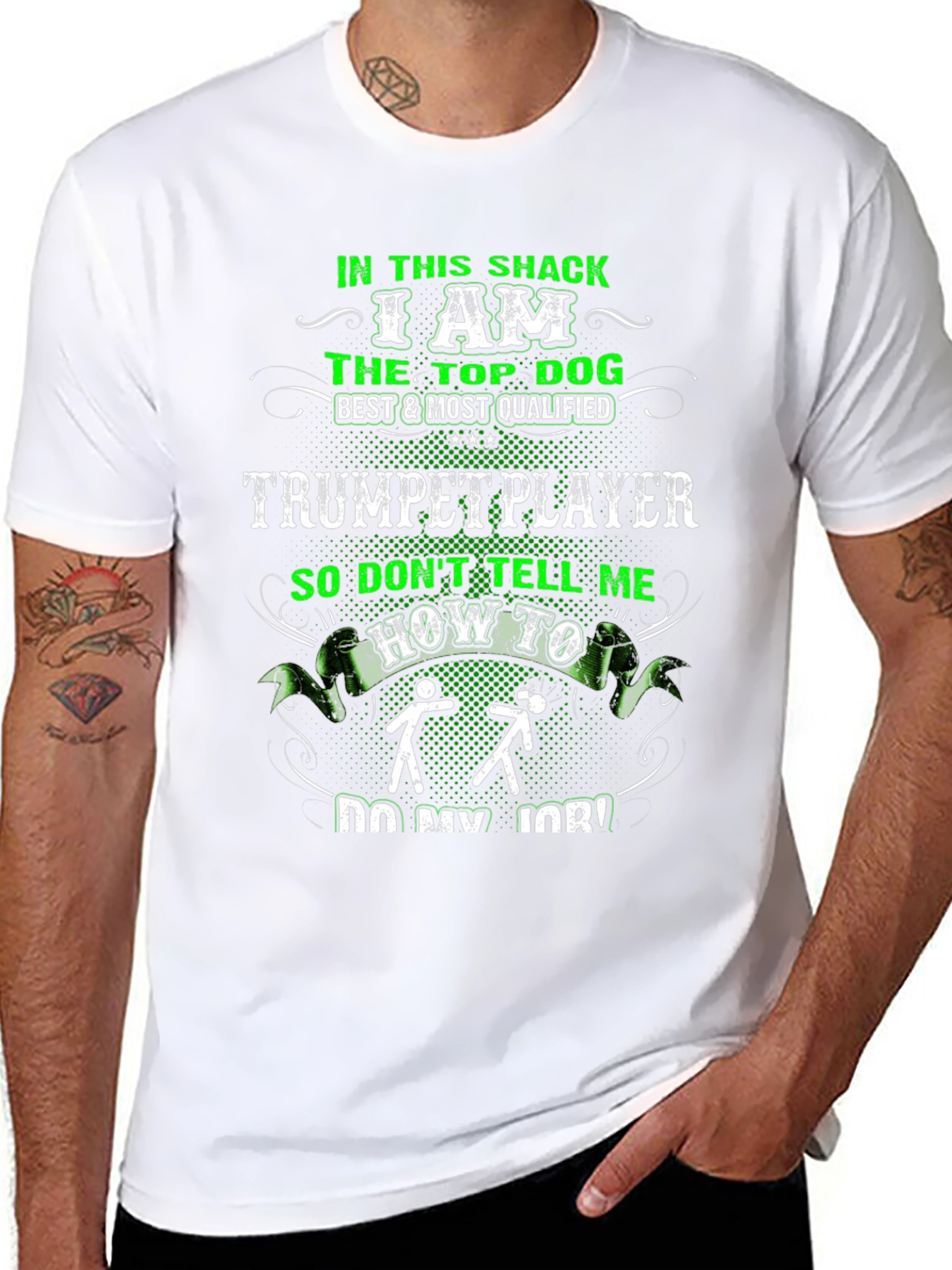 In This Shack Trumpet Player T-Shirt