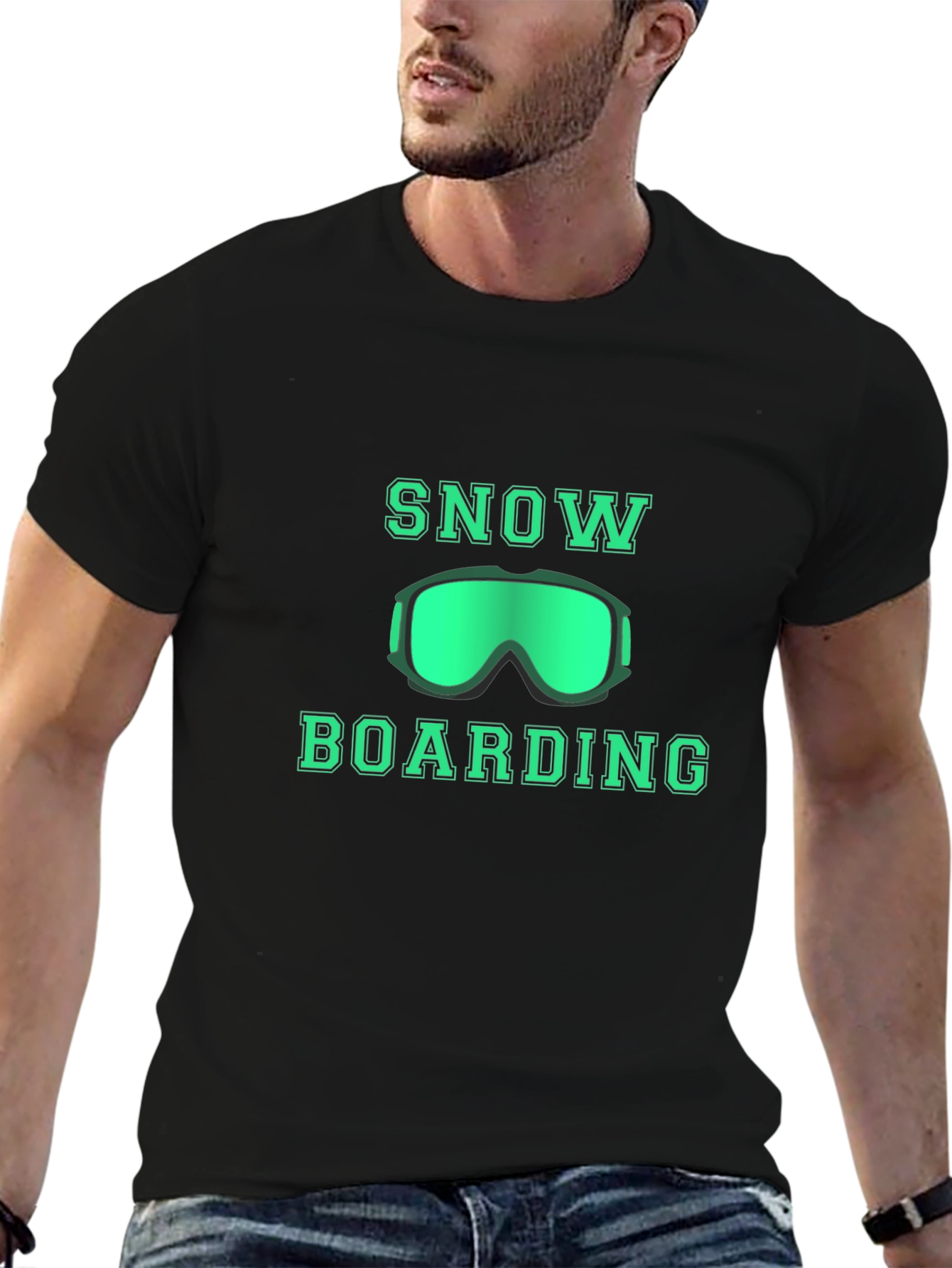 Snowboarding Graphic T-Shirt - Cool Winter Sports Tee