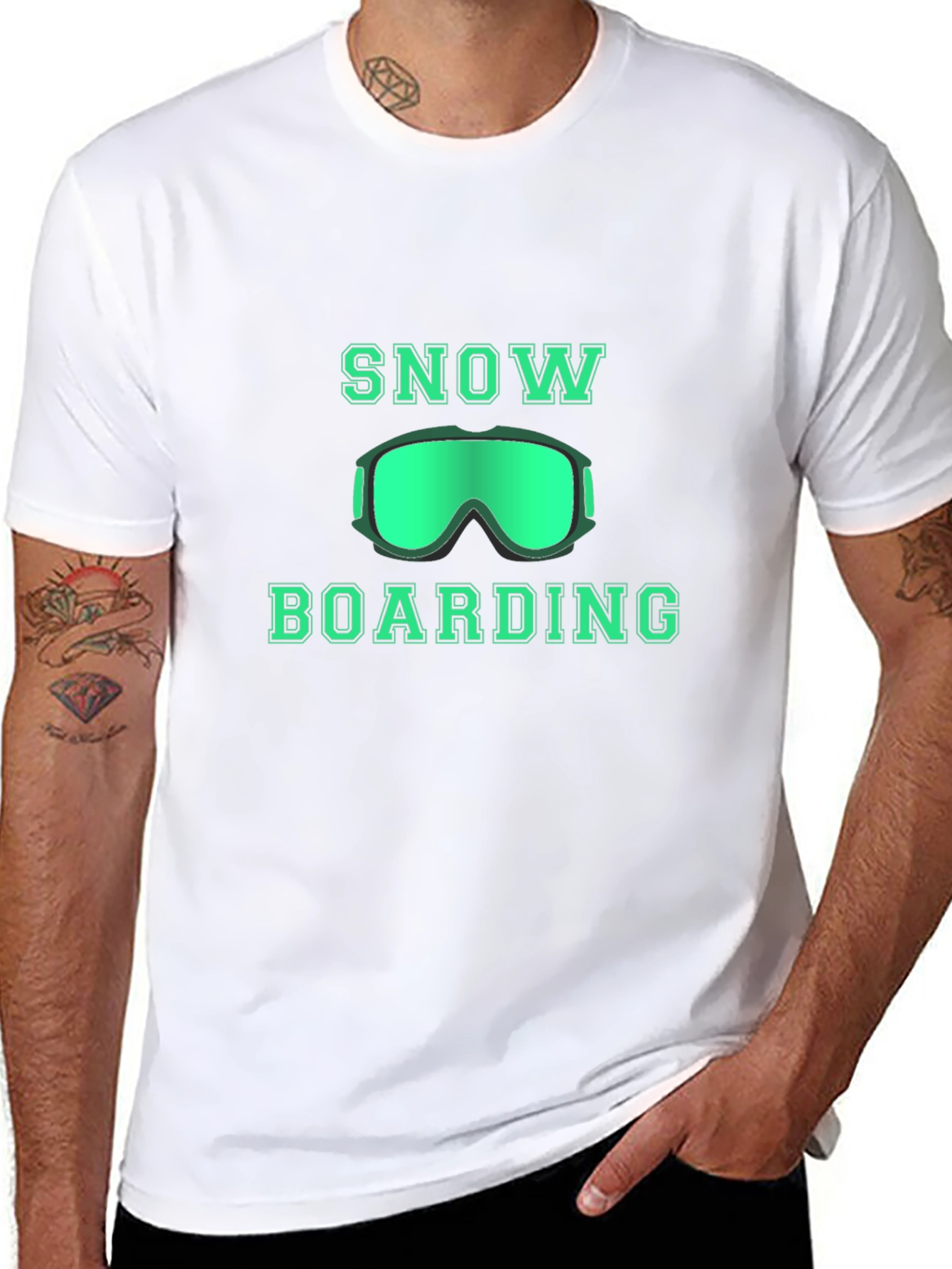 Snowboarding Graphic T-Shirt - Cool Winter Sports Tee