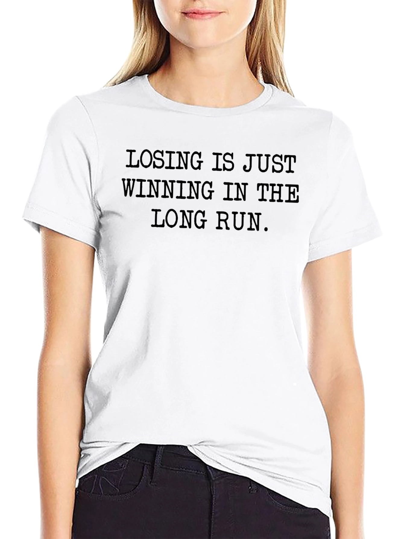 Losing Is Just Winning Tee - Motivational T-Shirt