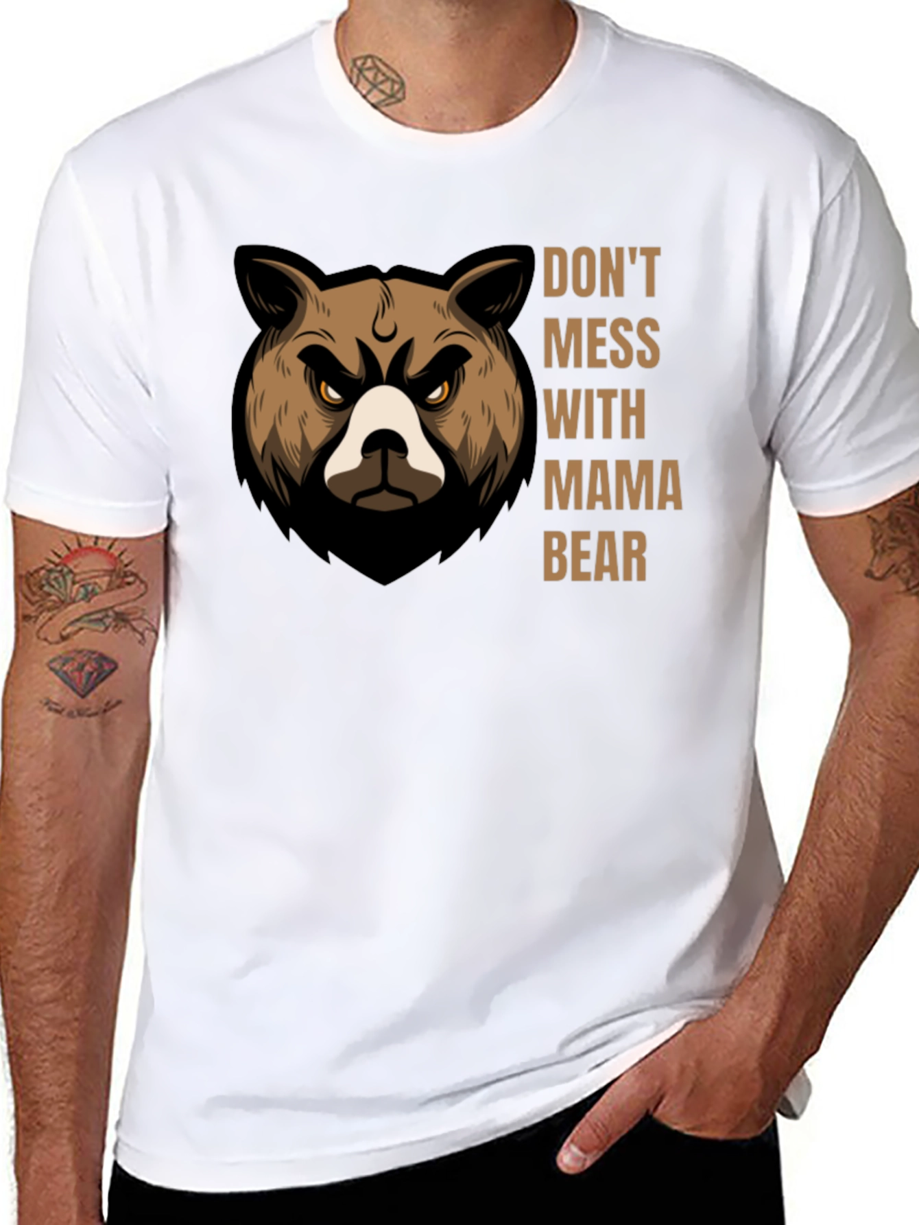 Dont Mess With Mama Bear Graphic T-Shirt