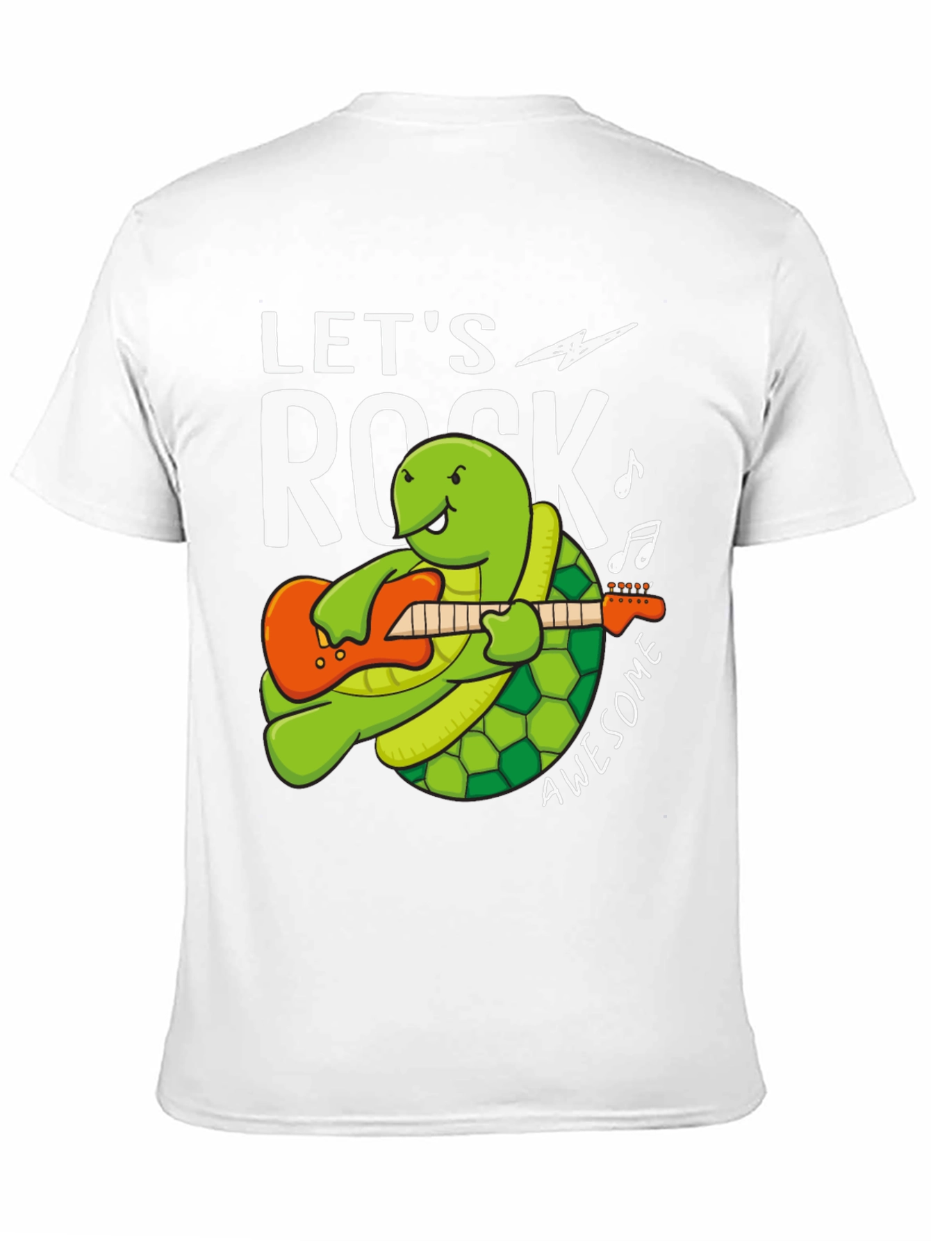 Lets Rock Turtle Graphic Tee