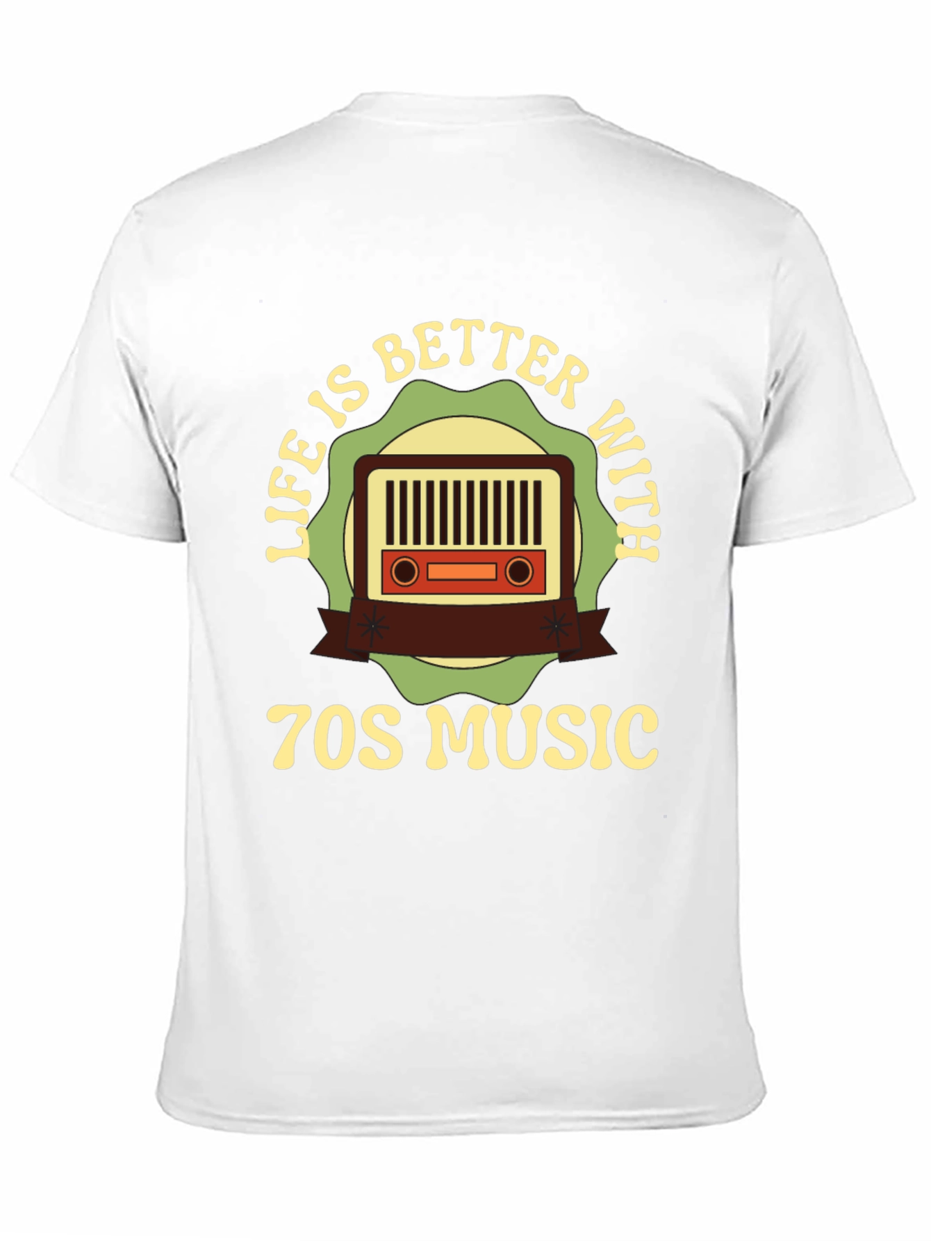 Retro 70s Music T-Shirt