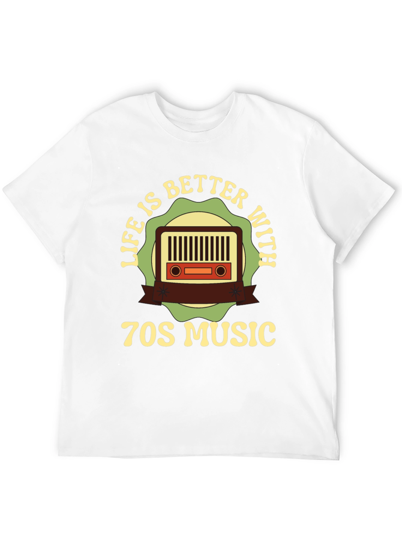 Retro 70s Music T-Shirt