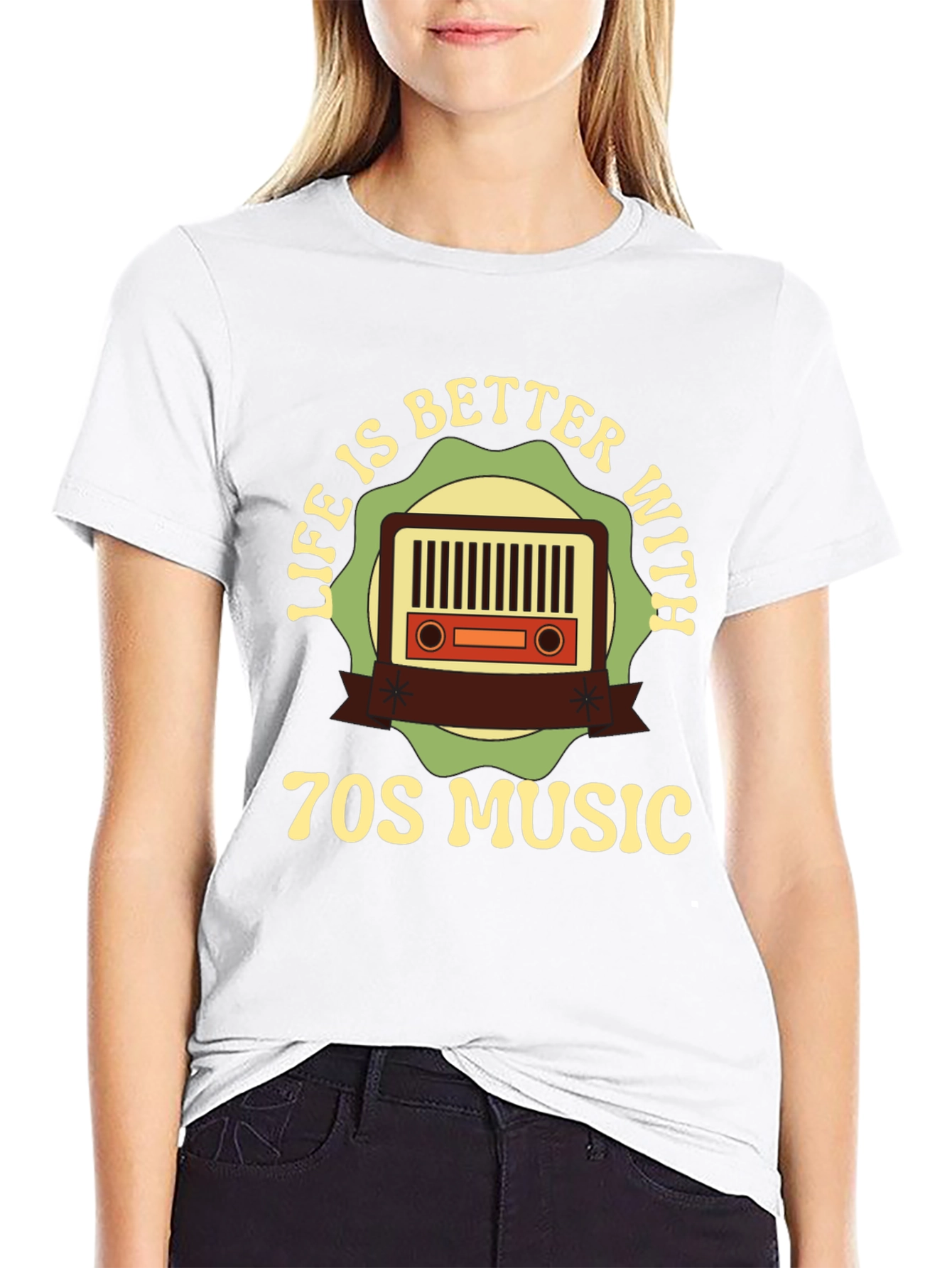 Retro 70s Music T-Shirt